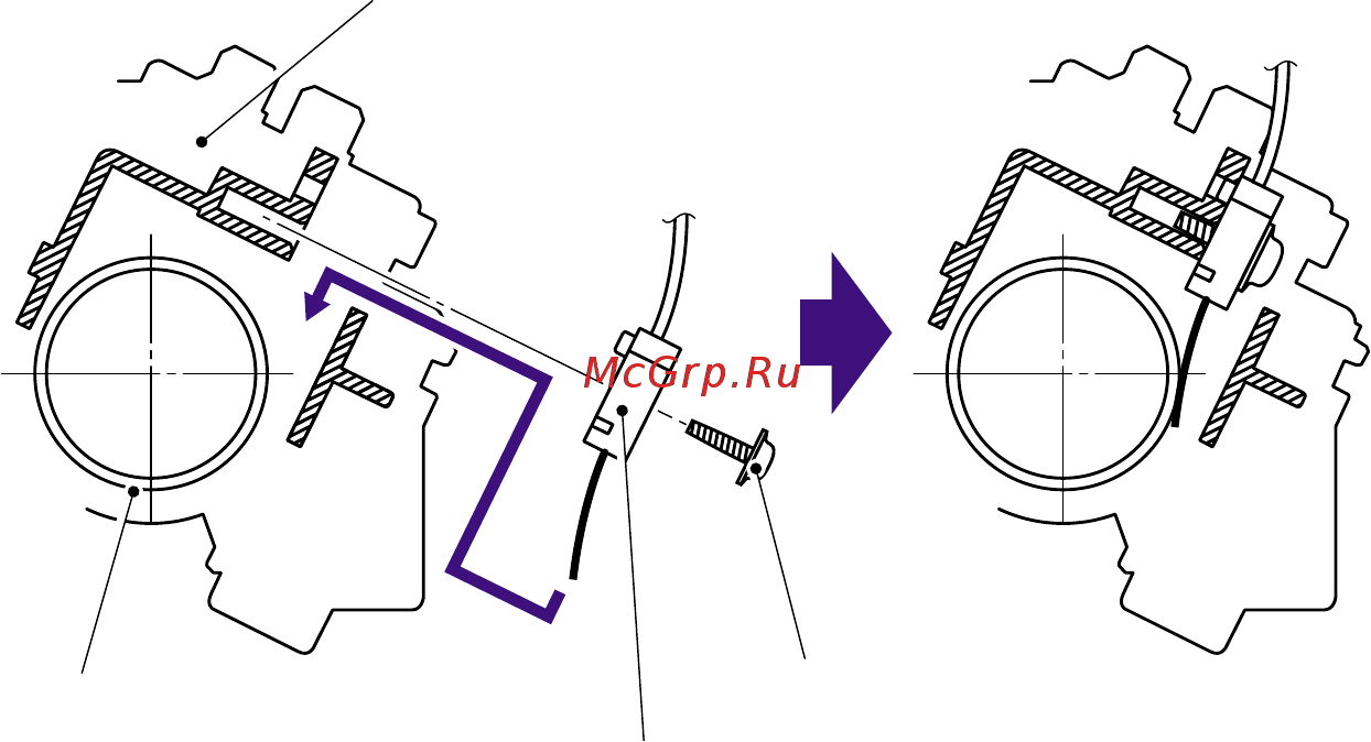 Brother MFC-7420R [118/327] Note when re assembling the thermistor assy to the fuser frame ensure the direction of the thermistor assy is correct referring to the figure below