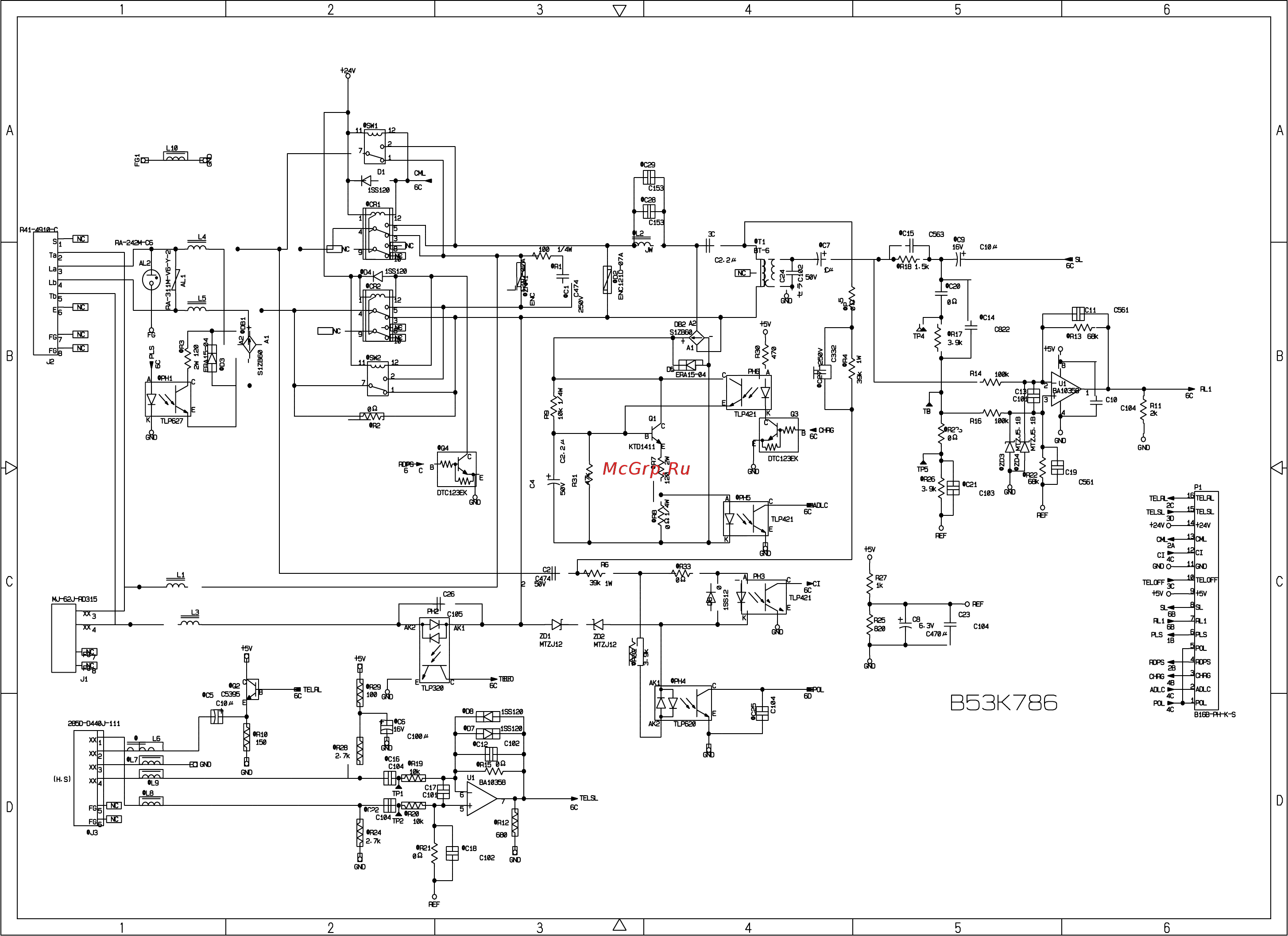 Brother MFC-7420R [324/327] A ncu pcb mfc7820