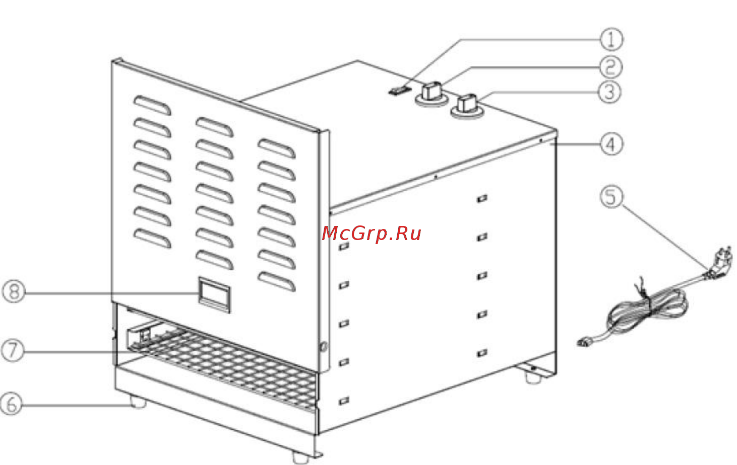 Gastrorag FD-1000 Инструкция по эксплуатации онлайн [3/6] 354802