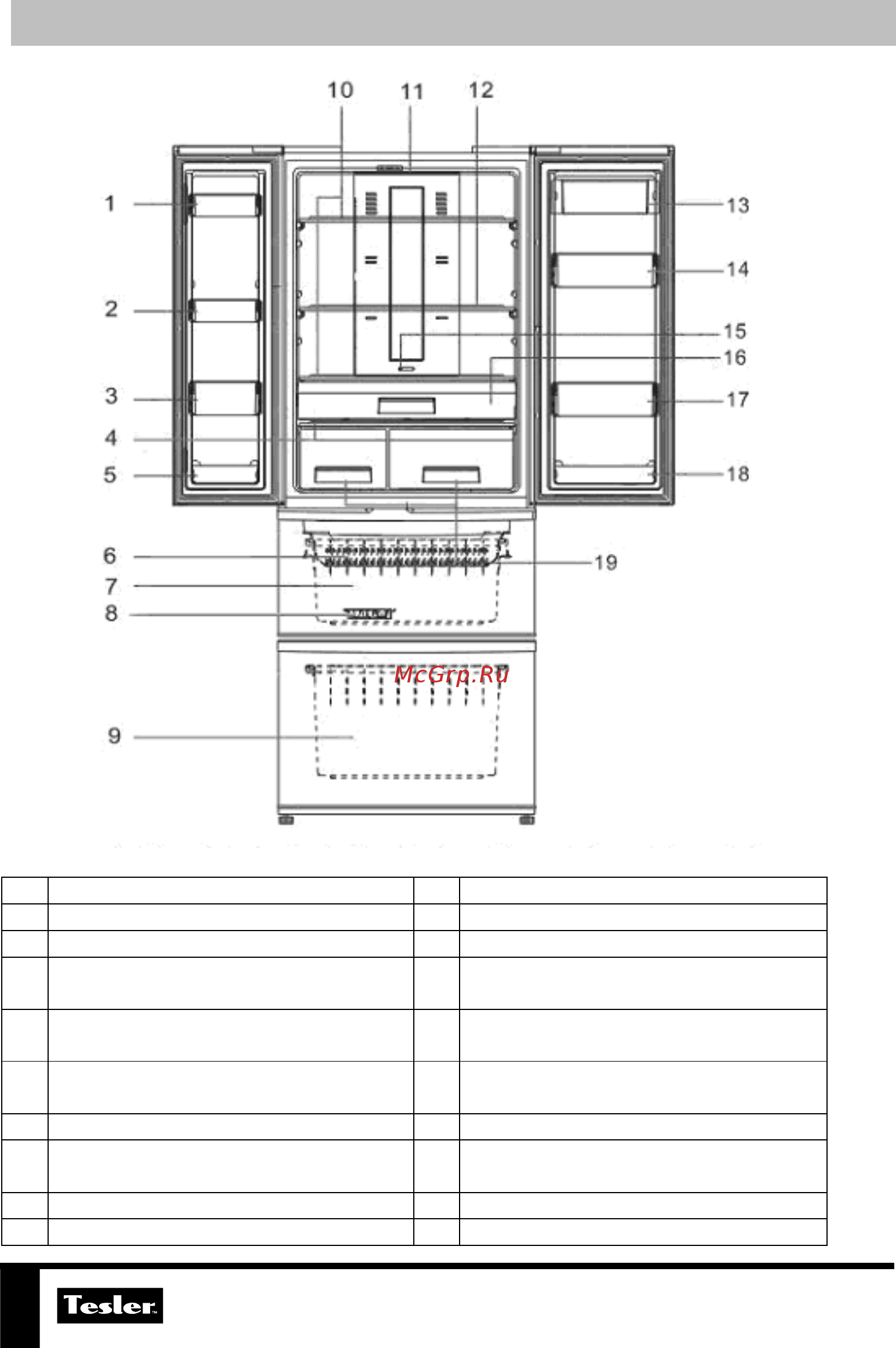 Tesler RFD-360I INOX [8/24] Общий вид