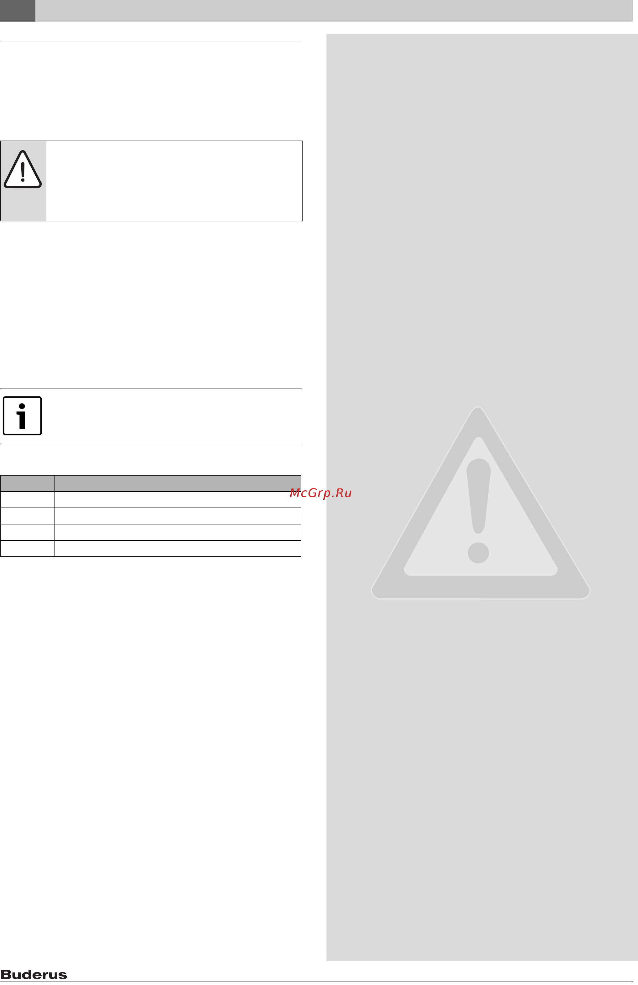 Buderus Logalux PNRZ 750/5 E (W) [8/48] Explicarea simbolurilor şi instrucţiuni de siguranţă