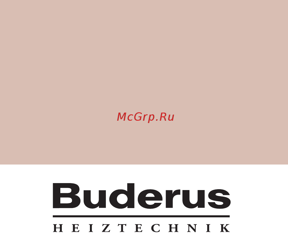 Buderus Loganova Е 0826 DN 60 [12/12] Buderus heiztechnik gmbh 35573 wetzlar