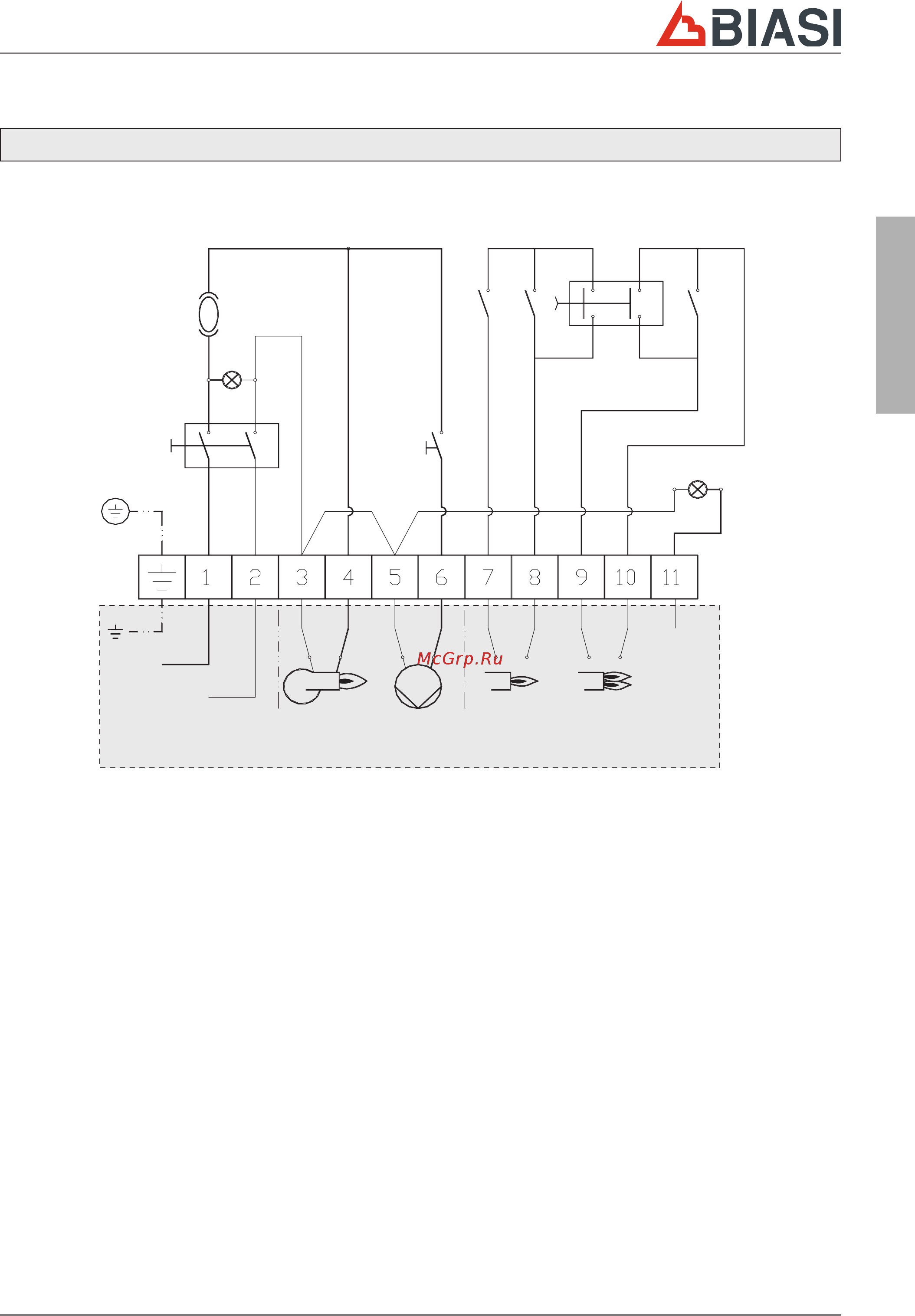 Biasi B40 112R [11/28] Schemi elettrici