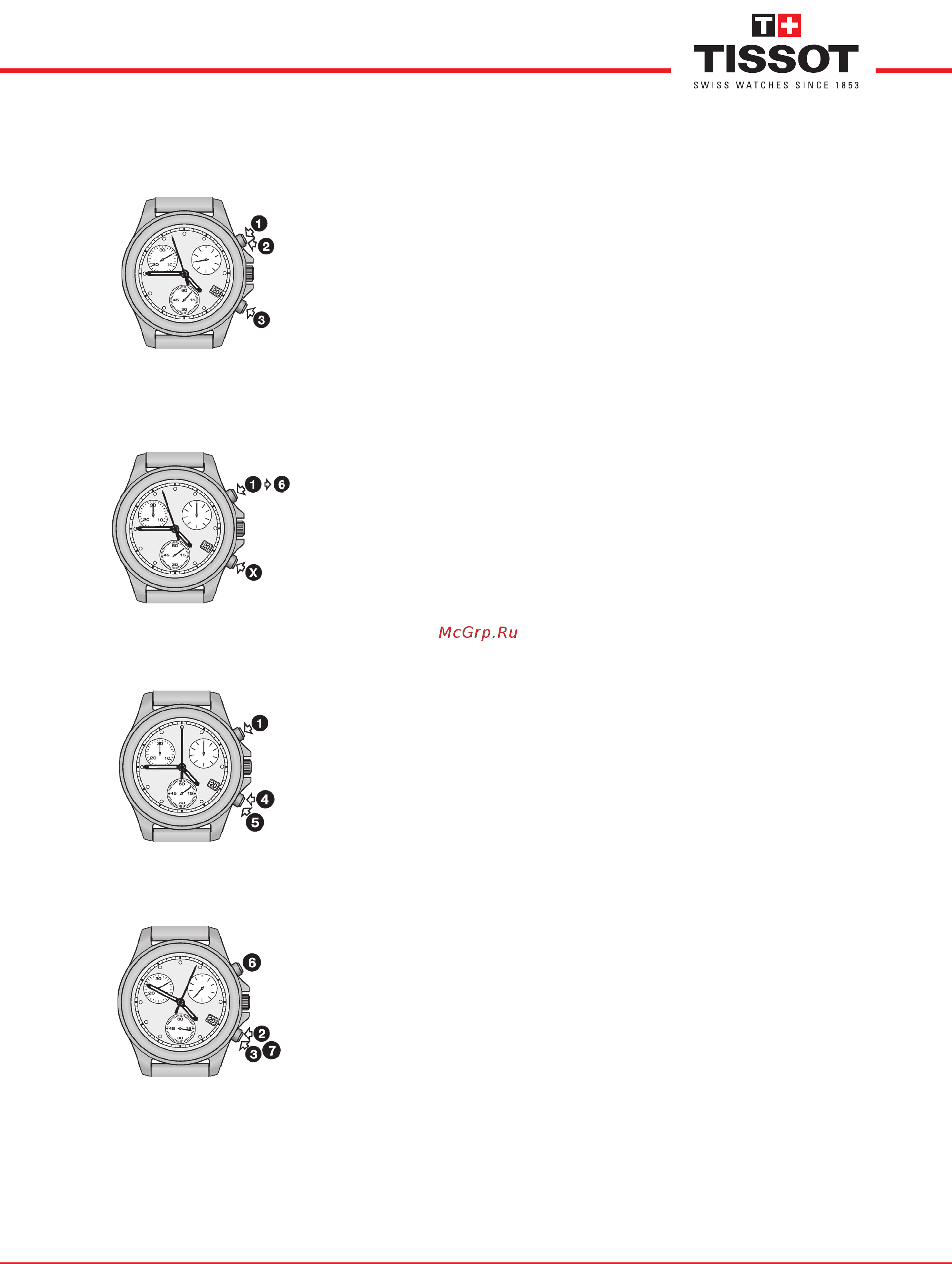 TISSOT T055.417.11.057.00 [3/4] Простой хронометраж