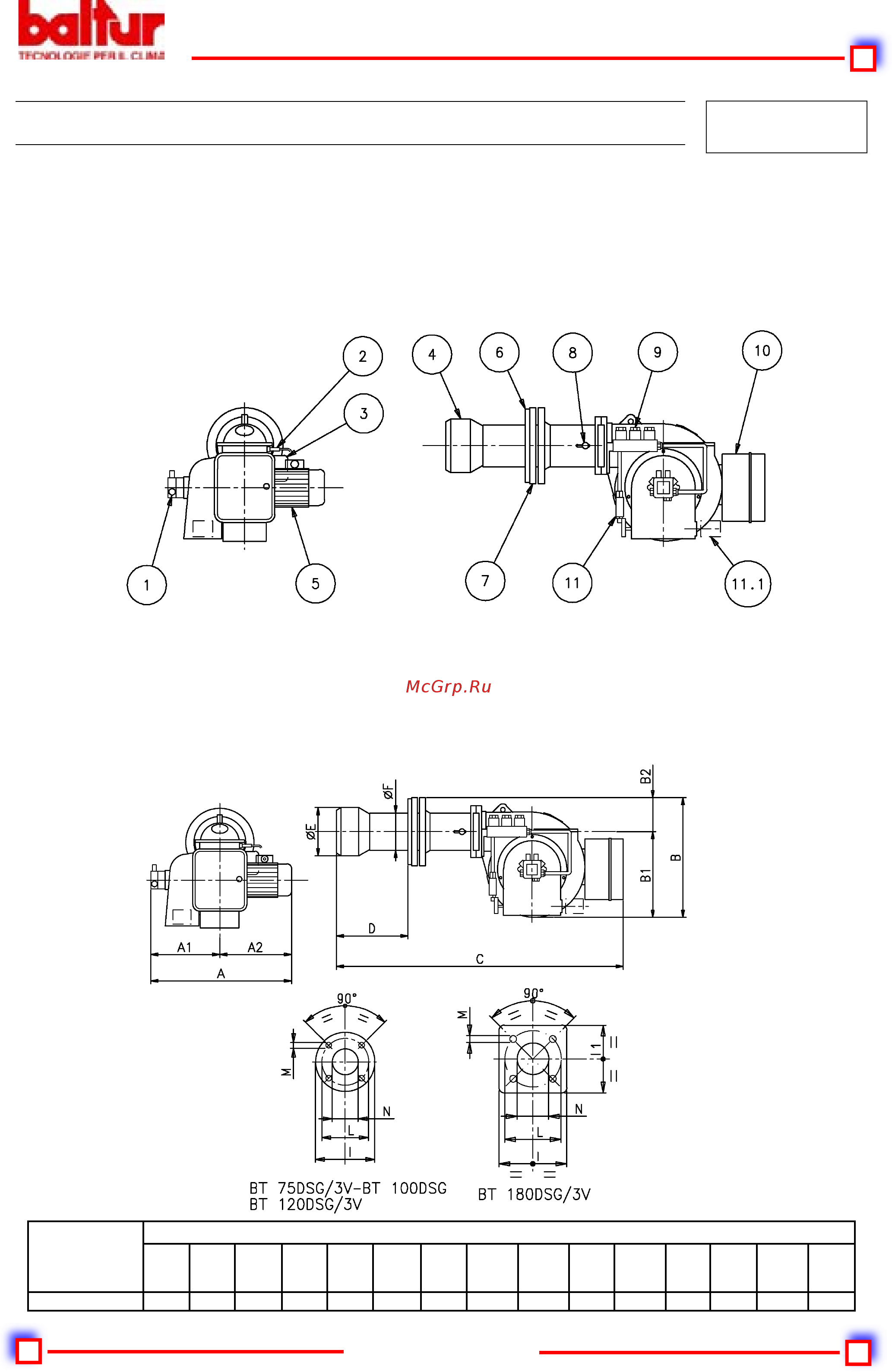 Baltur BT 40 DSG [10/42] Ьа иг