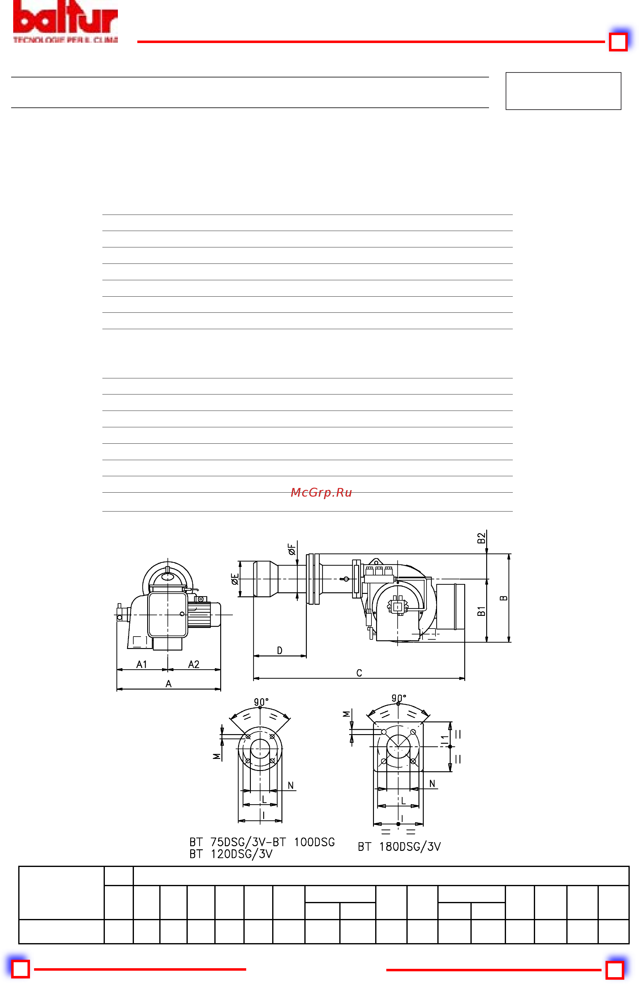 Baltur BT 40 DSG [11/42] Baltdr