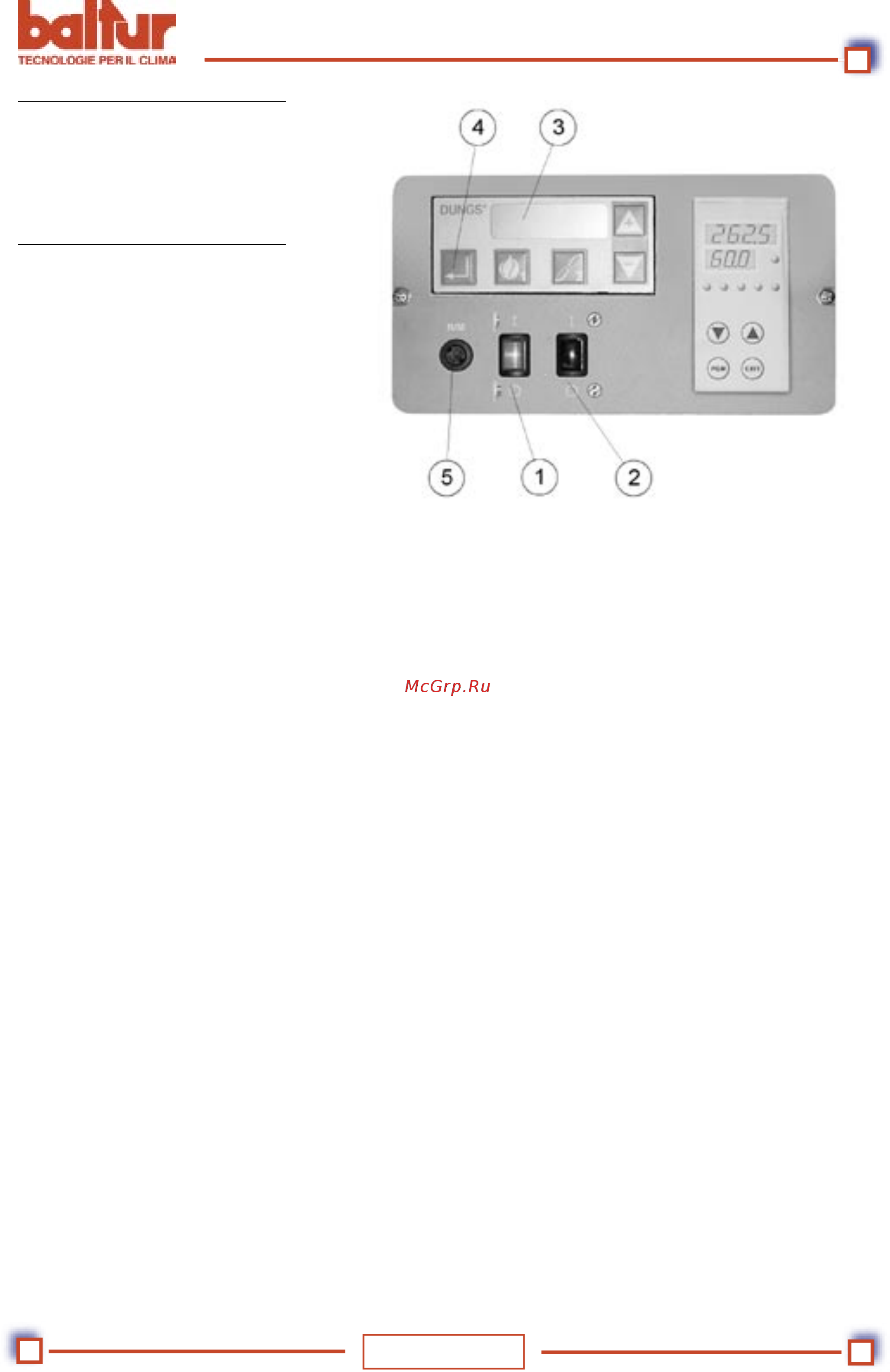 Baltur TBG 50LX PN ME [15/26] Описание функционирования для двух прогрессивных ступеней