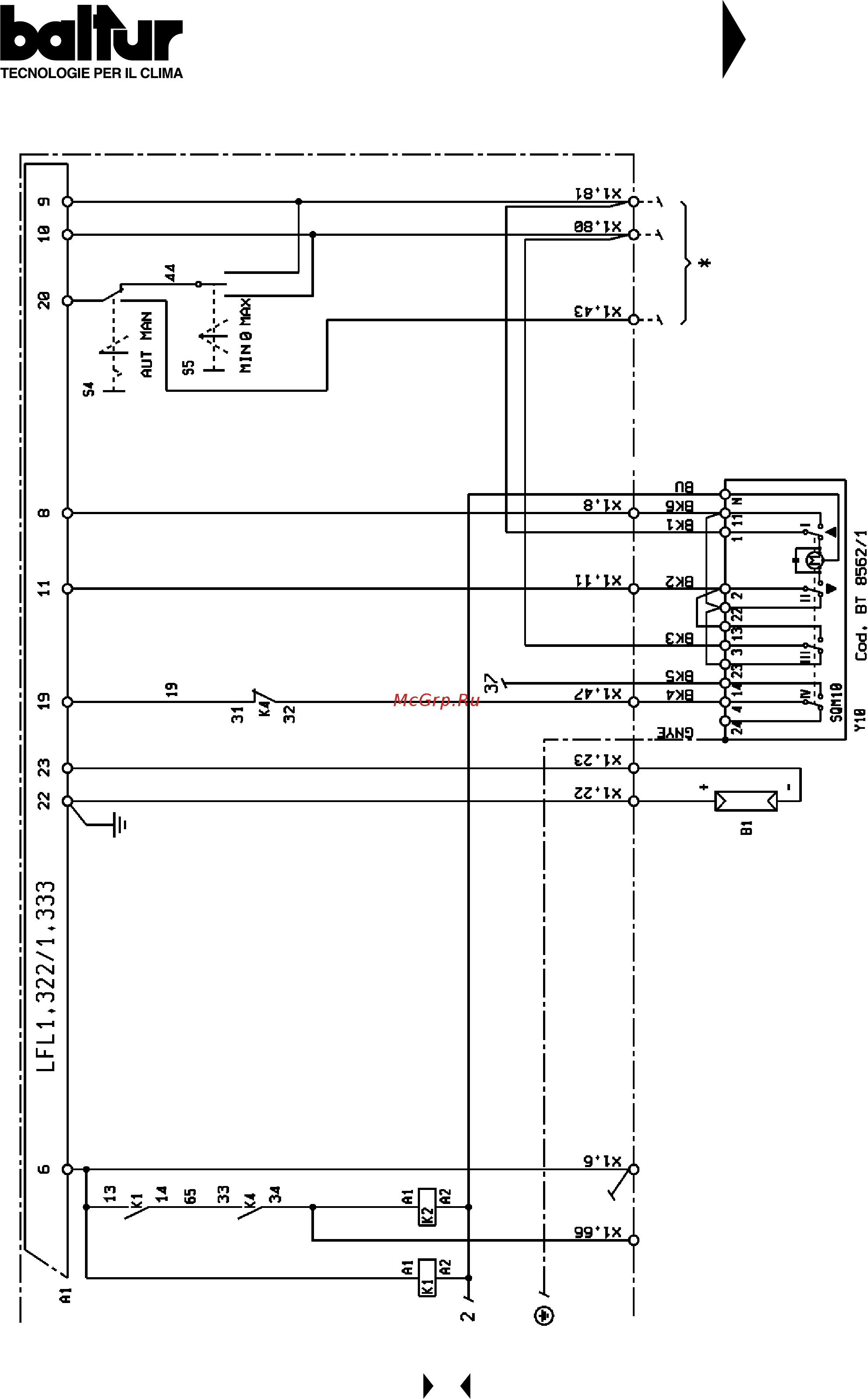 Baltur COMIST 122 DSPGM [75/78] Ballur