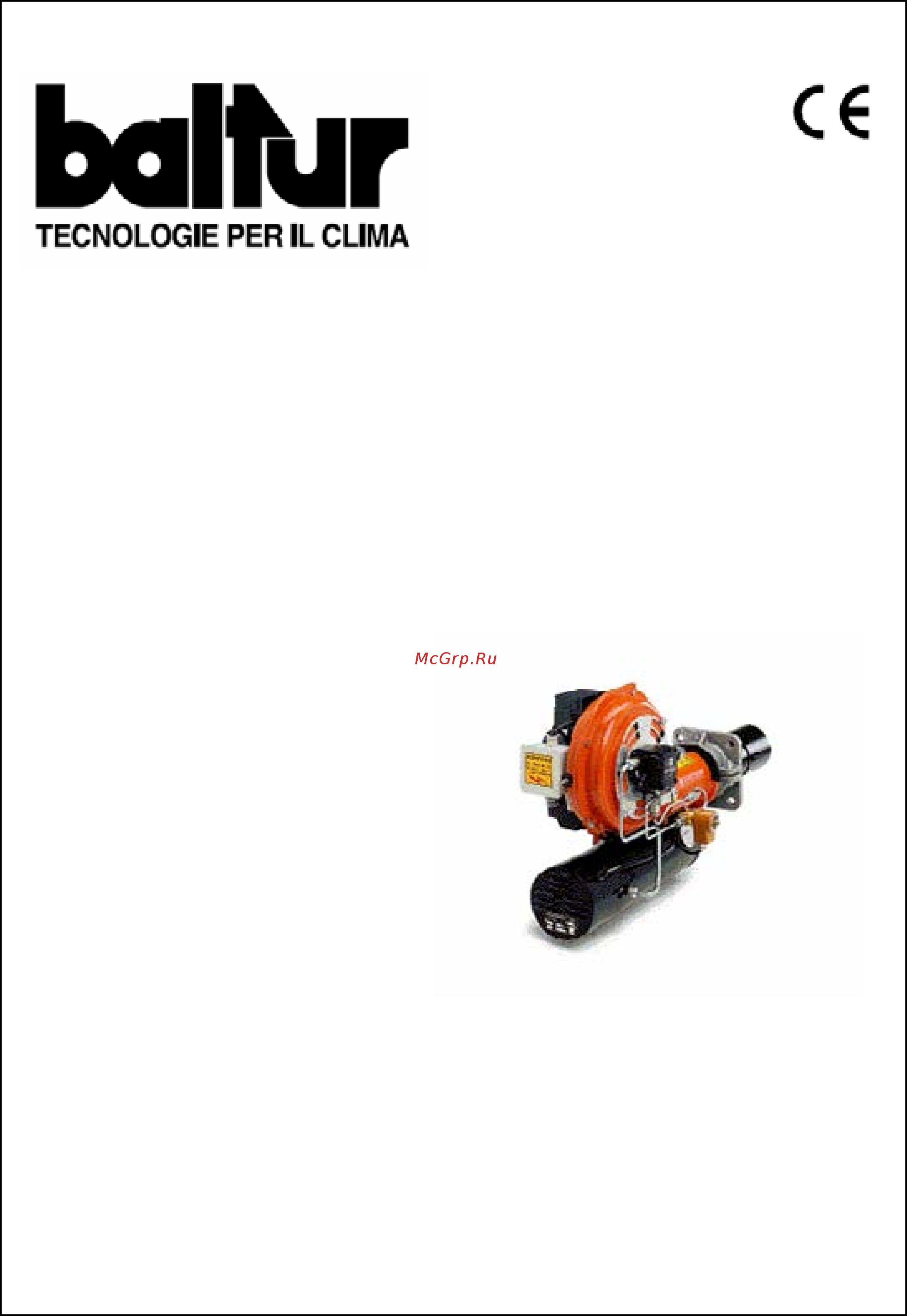 Baltur BT 9 N Инструкция по эксплуатации онлайн