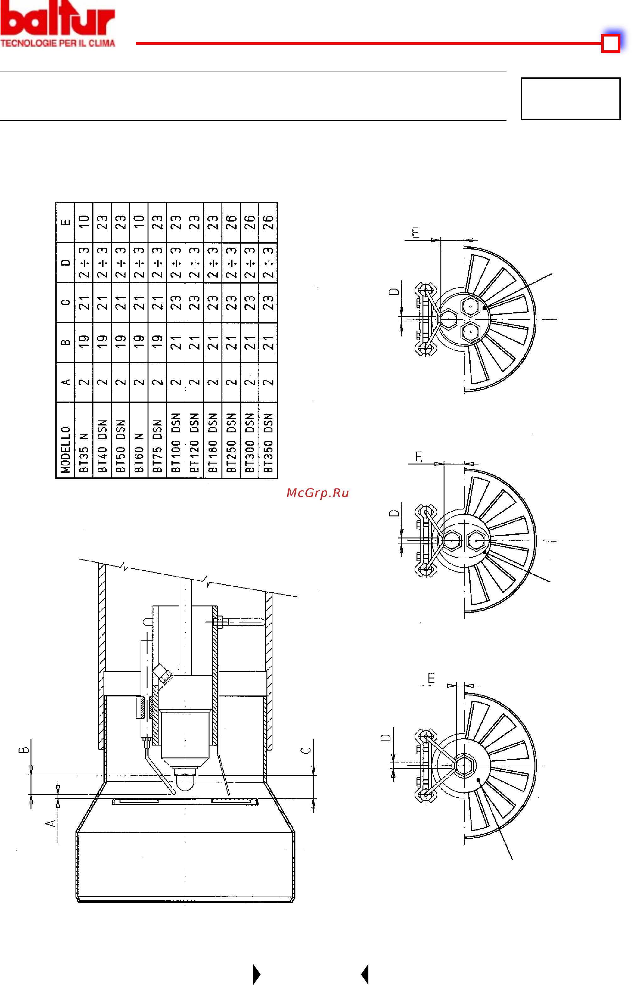 Baltur BT 40 - 350 DSN 4TD [30/45] О от о от о