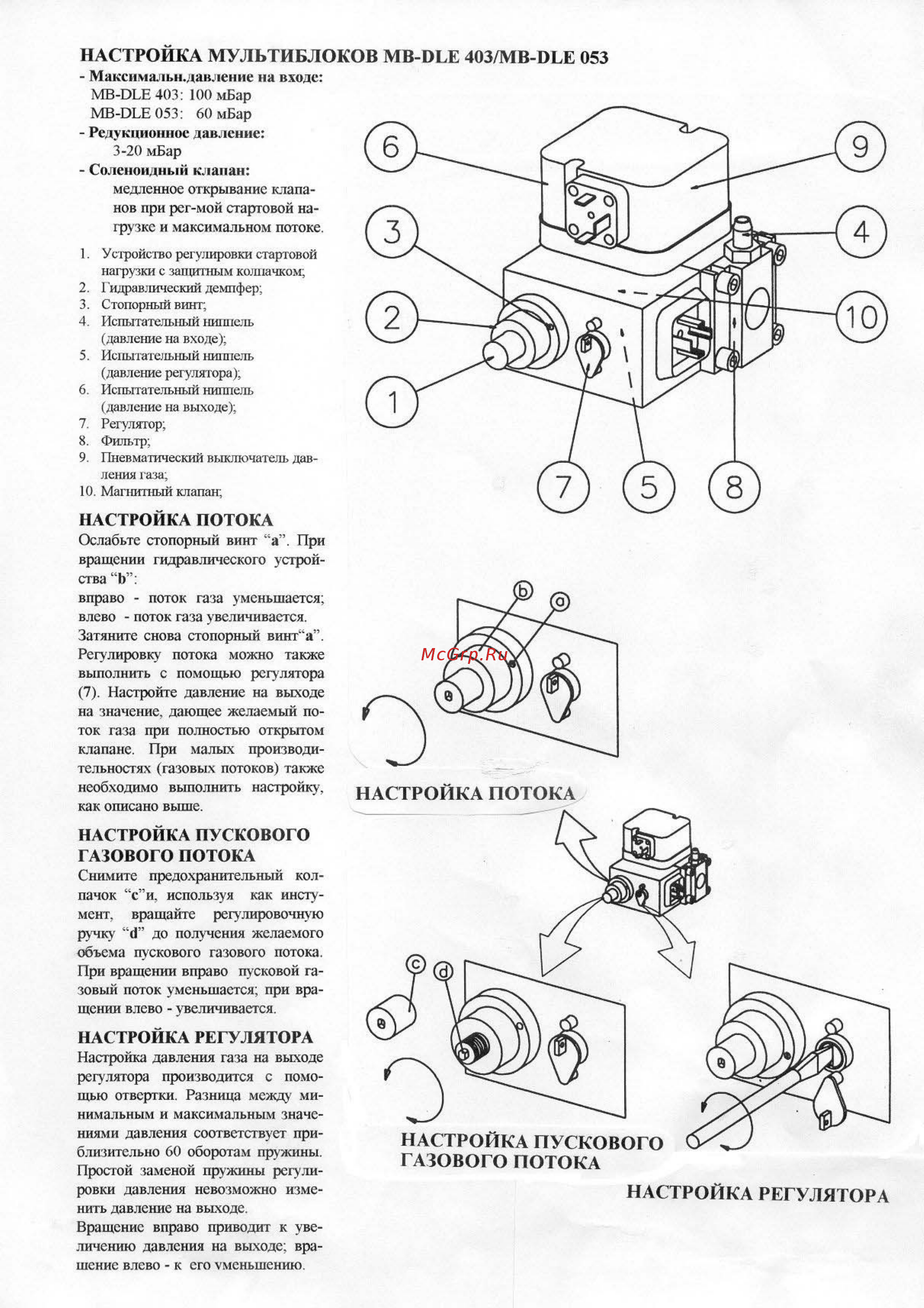 Bentone BG 200 R [9/18] Настройка регулятора