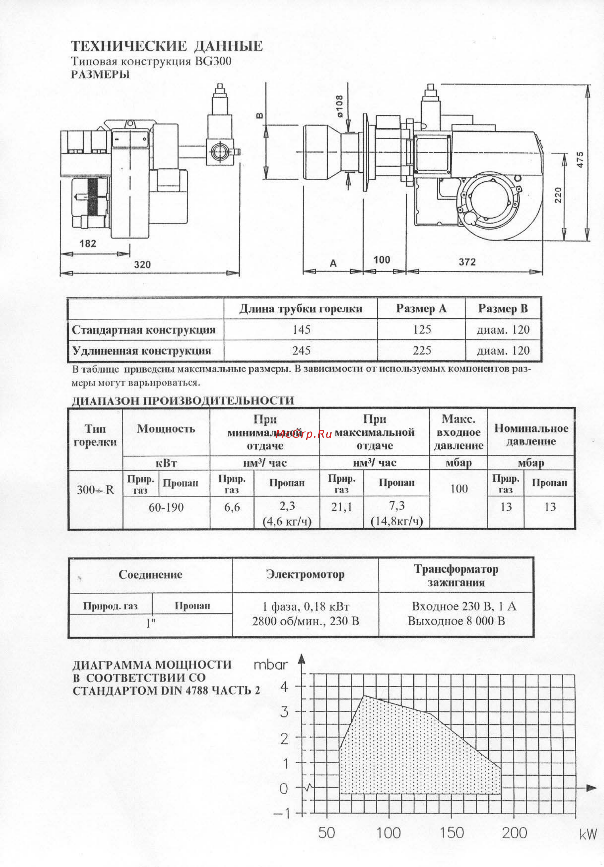 Bentone BG 300 [3/20] 100 150 000 kw