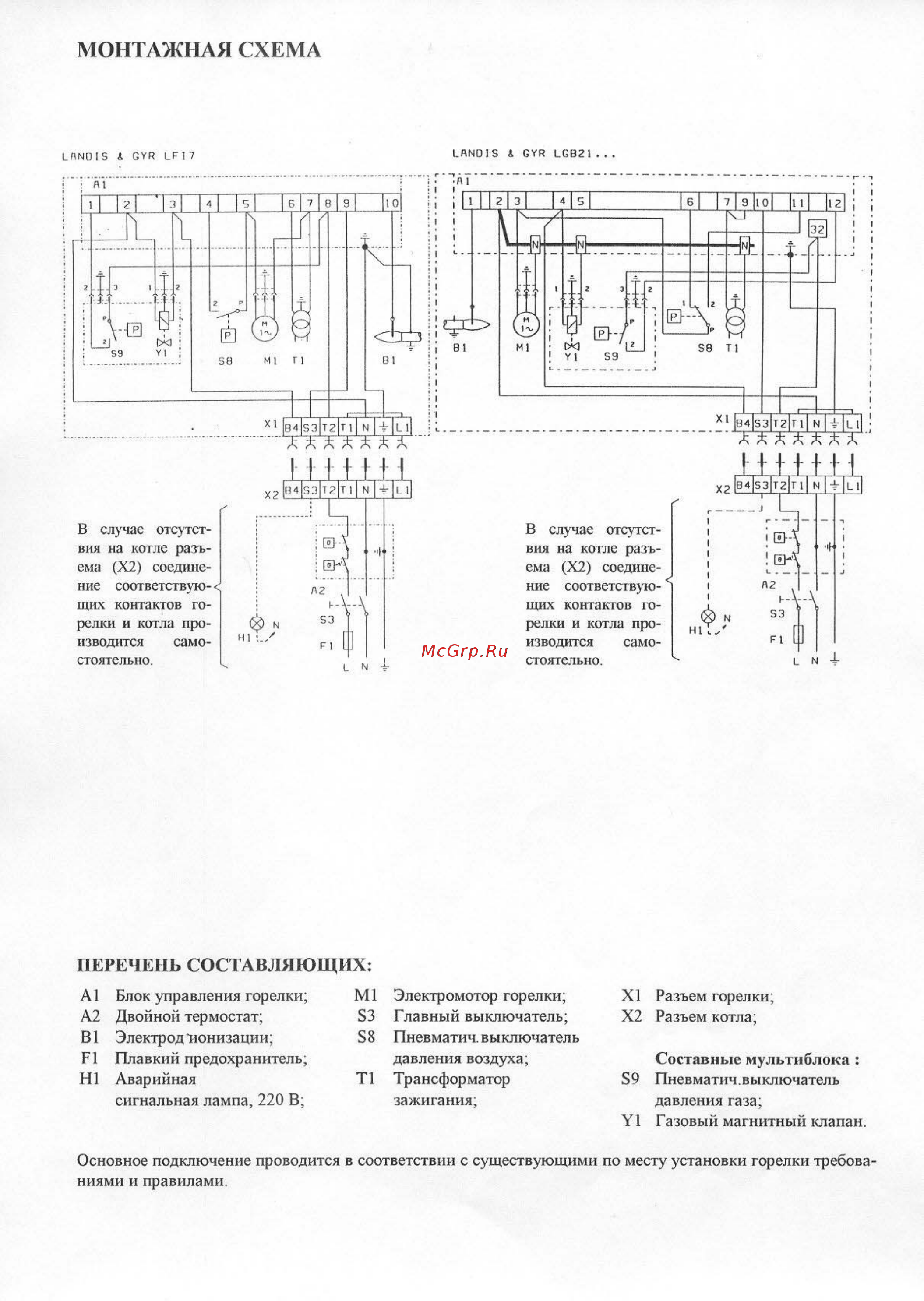 Bentone BG 300 [7/20] Монтажная схема