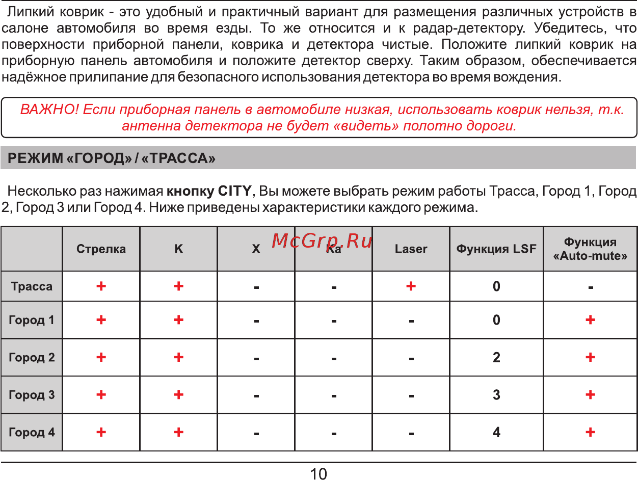Fujida Neo 3000 [10/28] Антенна детектора не будет видеть полотно дороги
