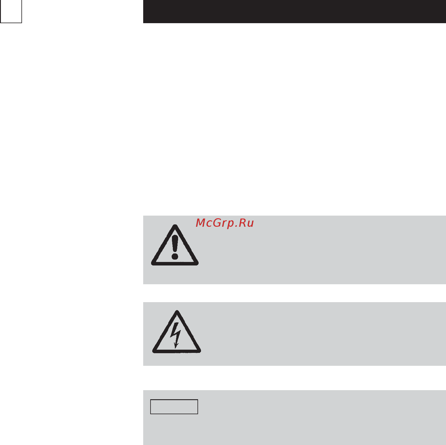 Biral LX 321 [18/56] Safety information