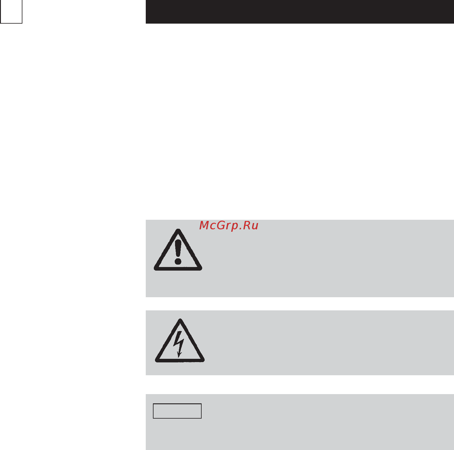 Biral L 322 [19/56] Safety information