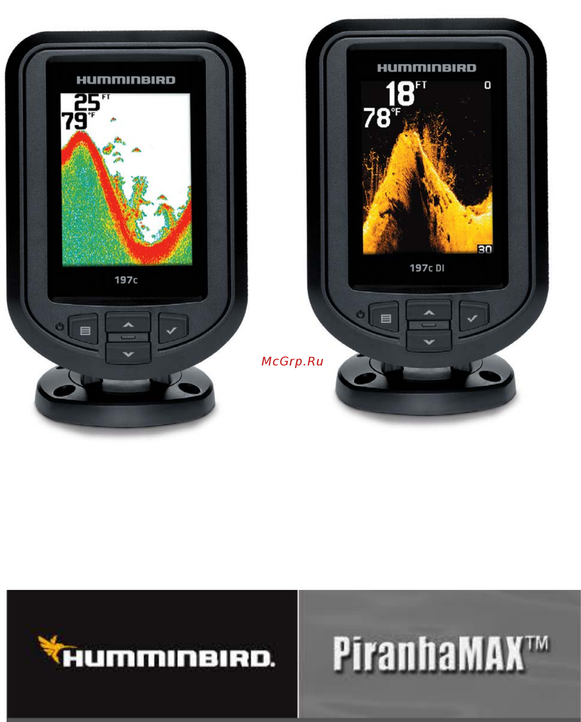 Humminbird PiranhaMAX 197c Руководство пользователя онлайн