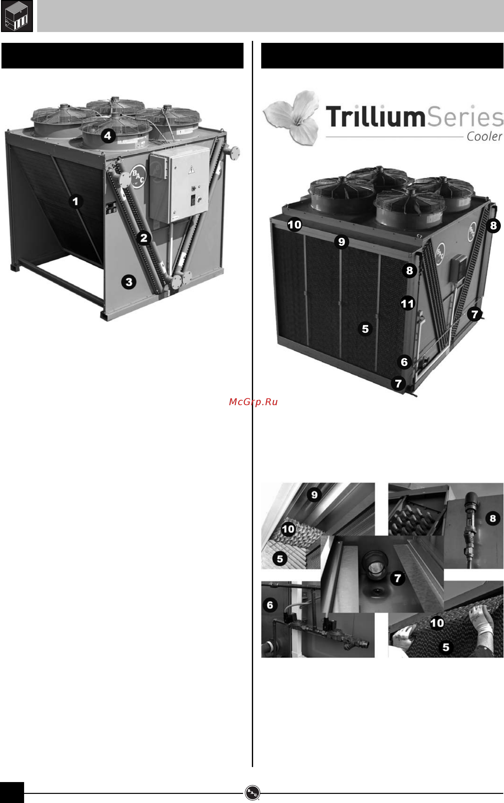 Baltimore Aircoil DFCV L8022-H416B [2/16] Особенности конструкции
