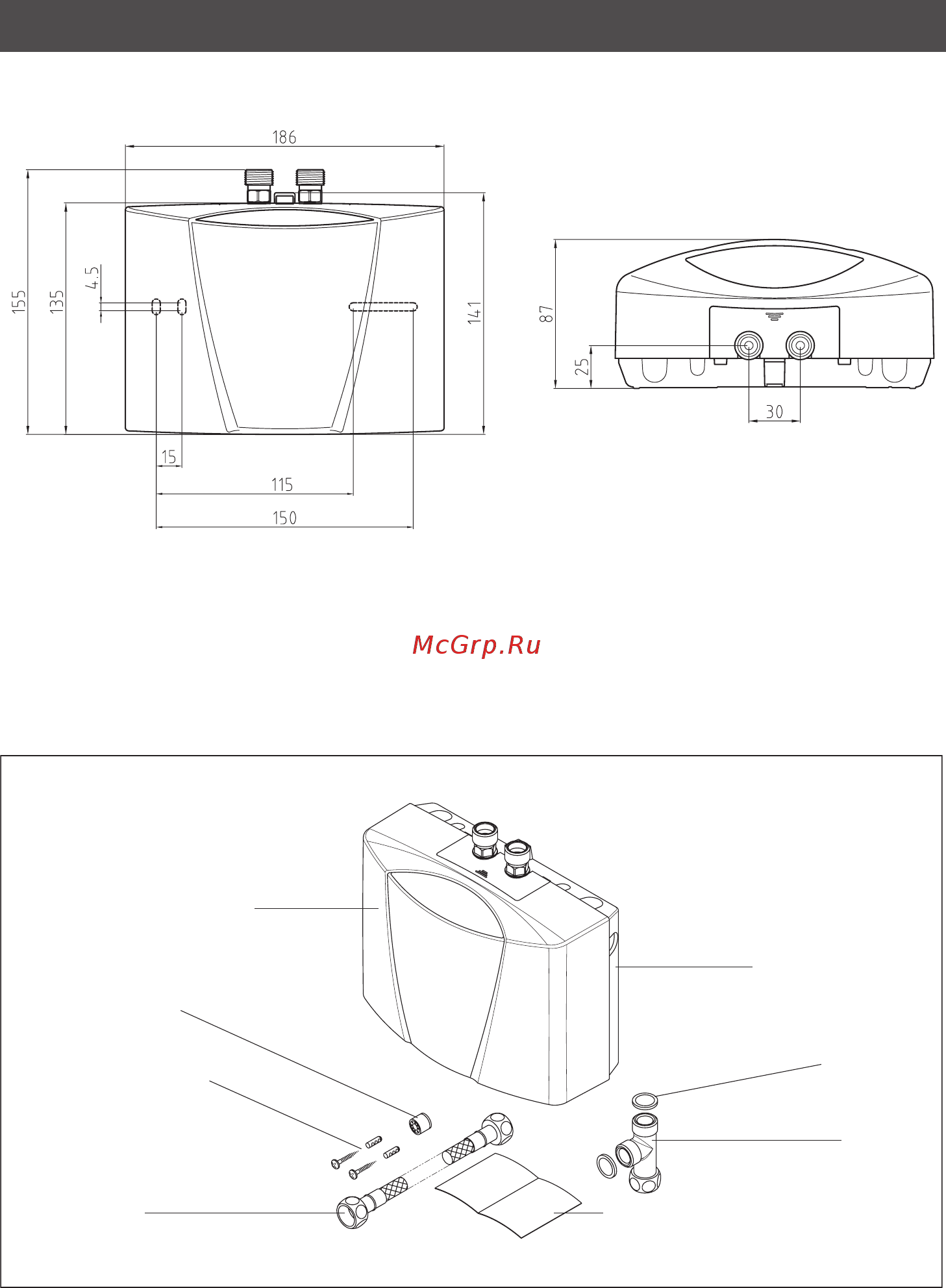 Clage MBH 7 039518 [5/20] Описание прибора