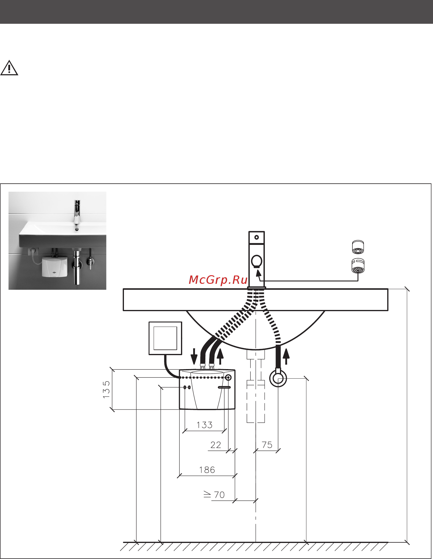 Clage MBH 7 039518 [6/20] Монтаж