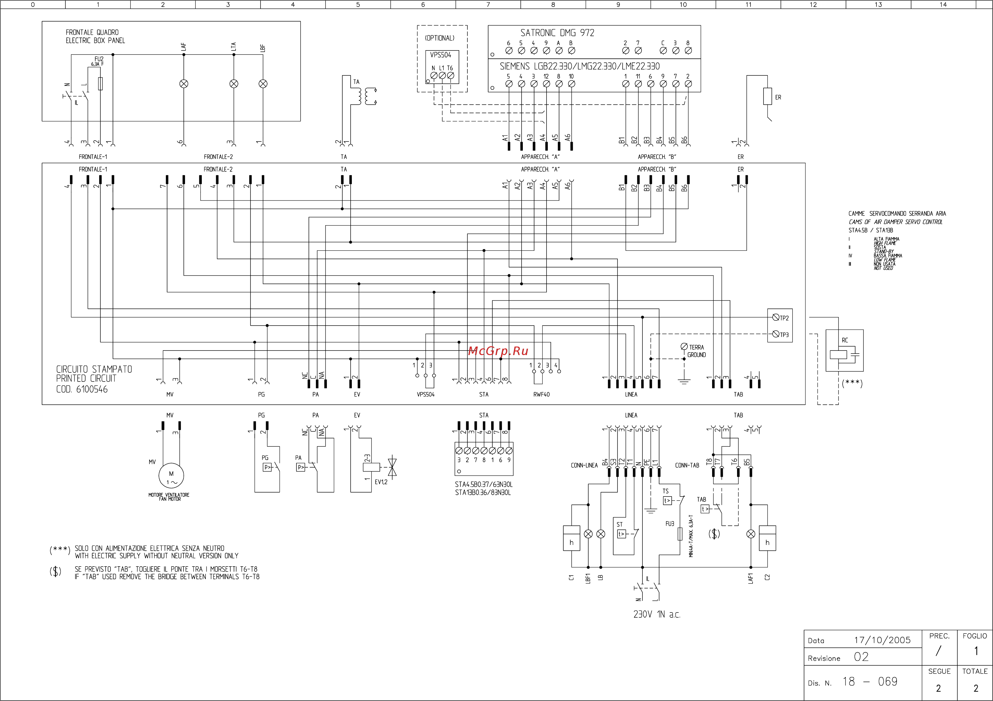 CIB Unigas Idea NG140 M-.MD.S.RU.A.0.25 Инструкция по эксплуатации онлайн [44/56] 359891