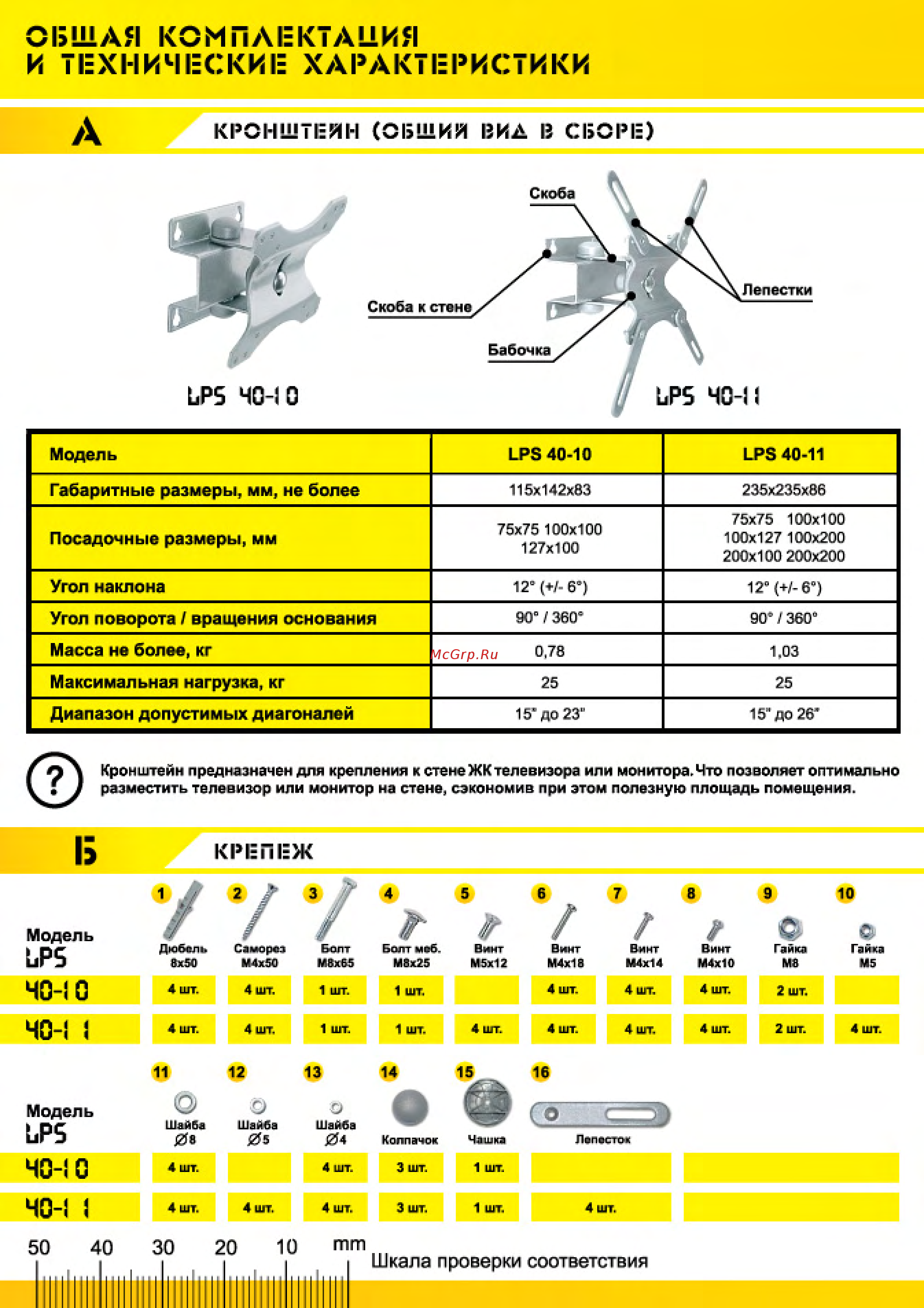 TRONE LPS 40-10 Серебристый [2/4] До 26