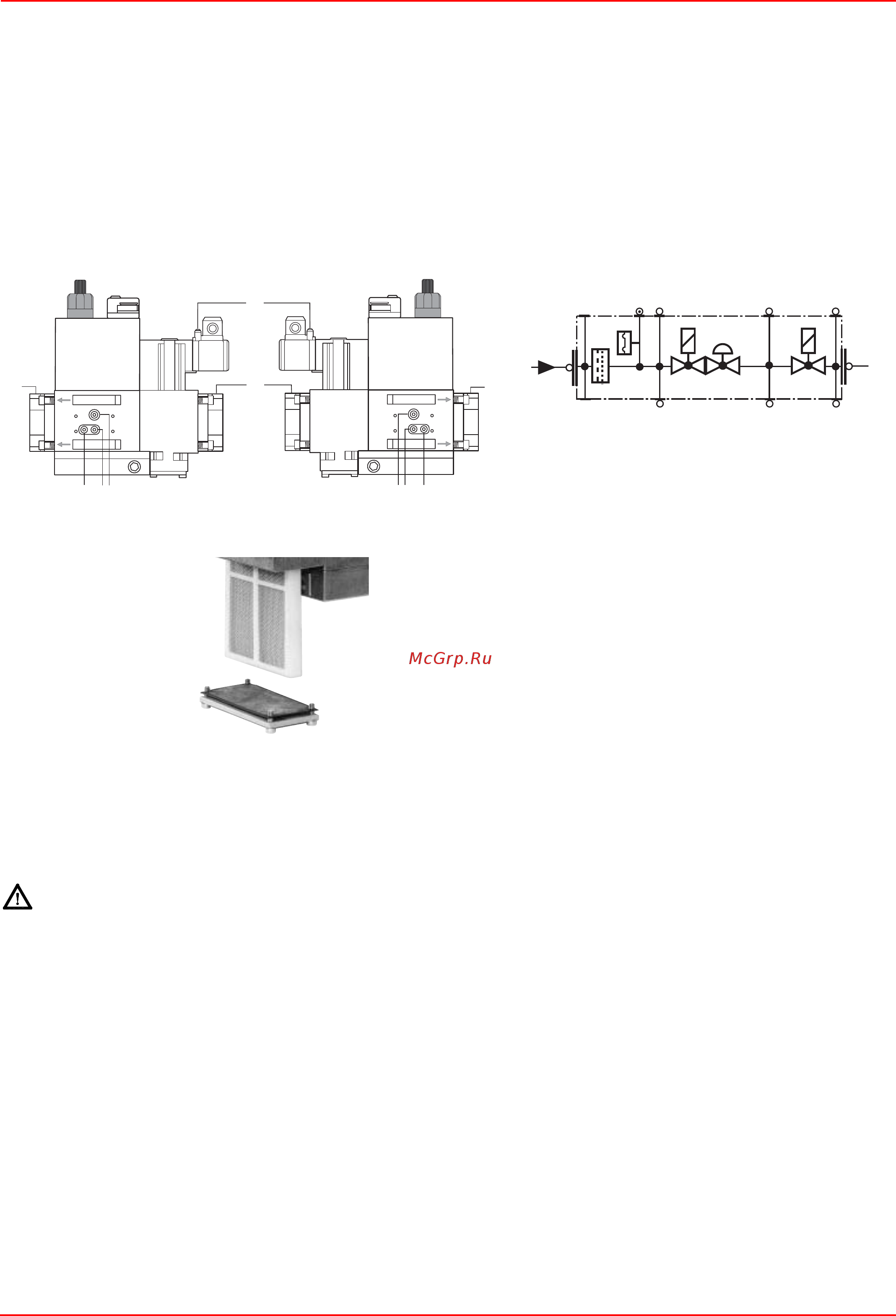 CIB Unigas Idea NG550 M-.PR.L.RU.A.1.40 [31/52] Разборка фильтра dungs mb dle 415 420 b01 1 1 2 2