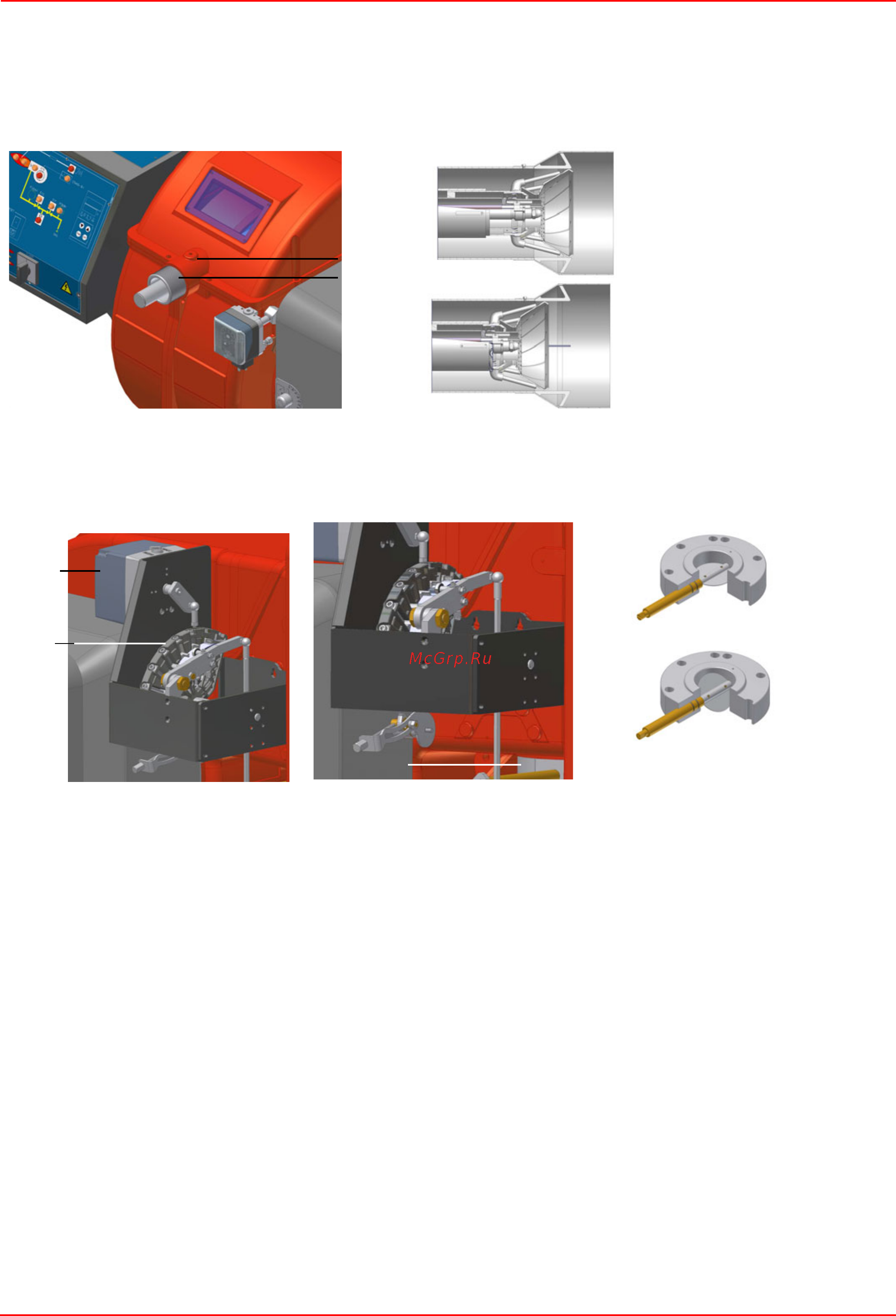 CIB Unigas Novanta R91A M-.MD.S.RU.A.1.50.ES [22/42] Регулировка с помощью сервопривода siemens sql33