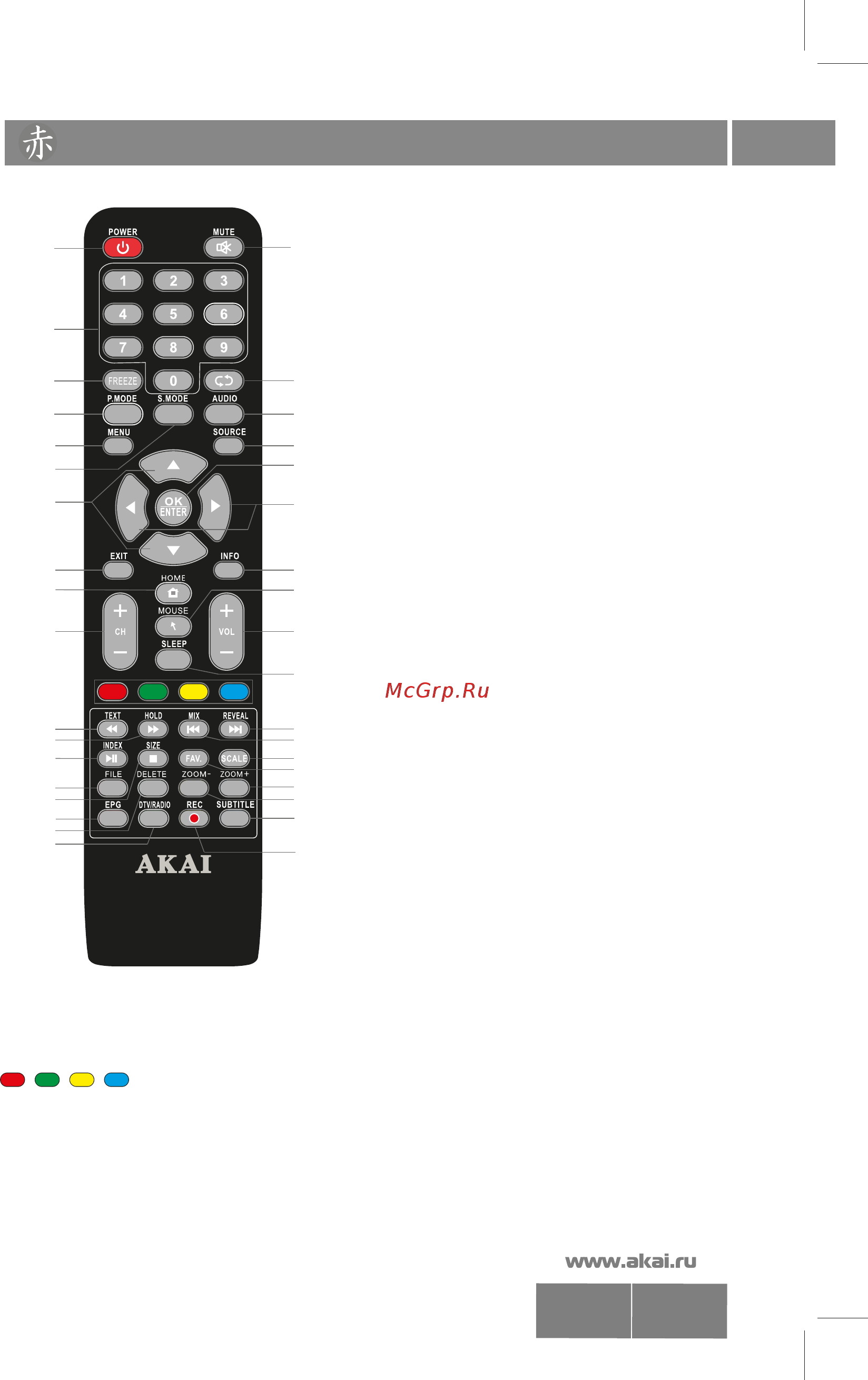 Akai LES-24A68M [8/32] Les 24a68 69 m w