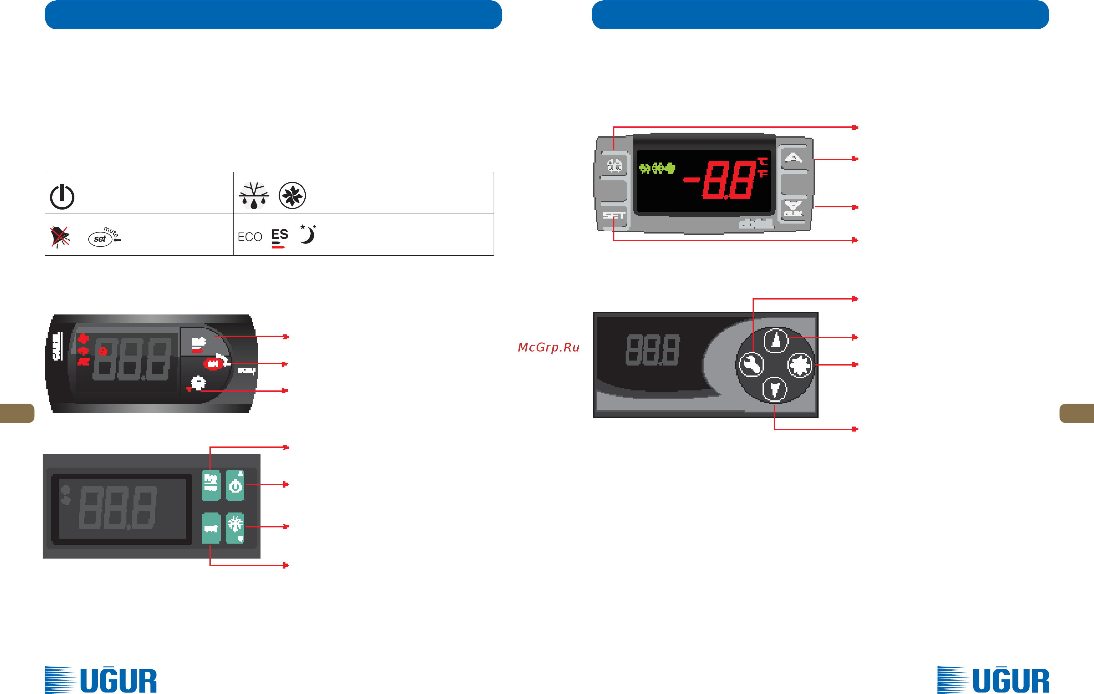 UGUR UDD 300 SCN [65/110] Utilizzando il termostato digitale