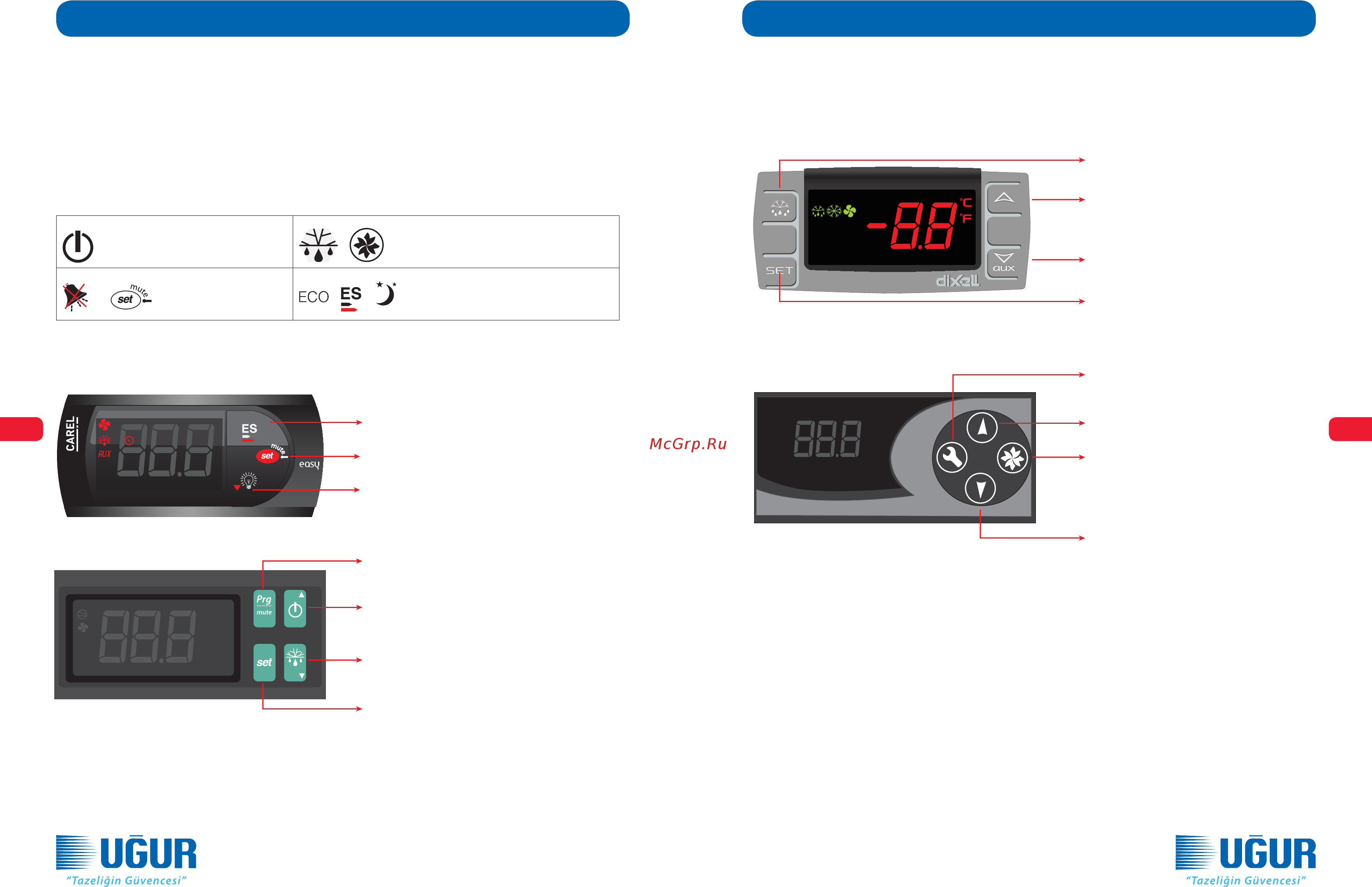 UGUR UDD 370 DTK [11/110] Dijital termostat kullanımı