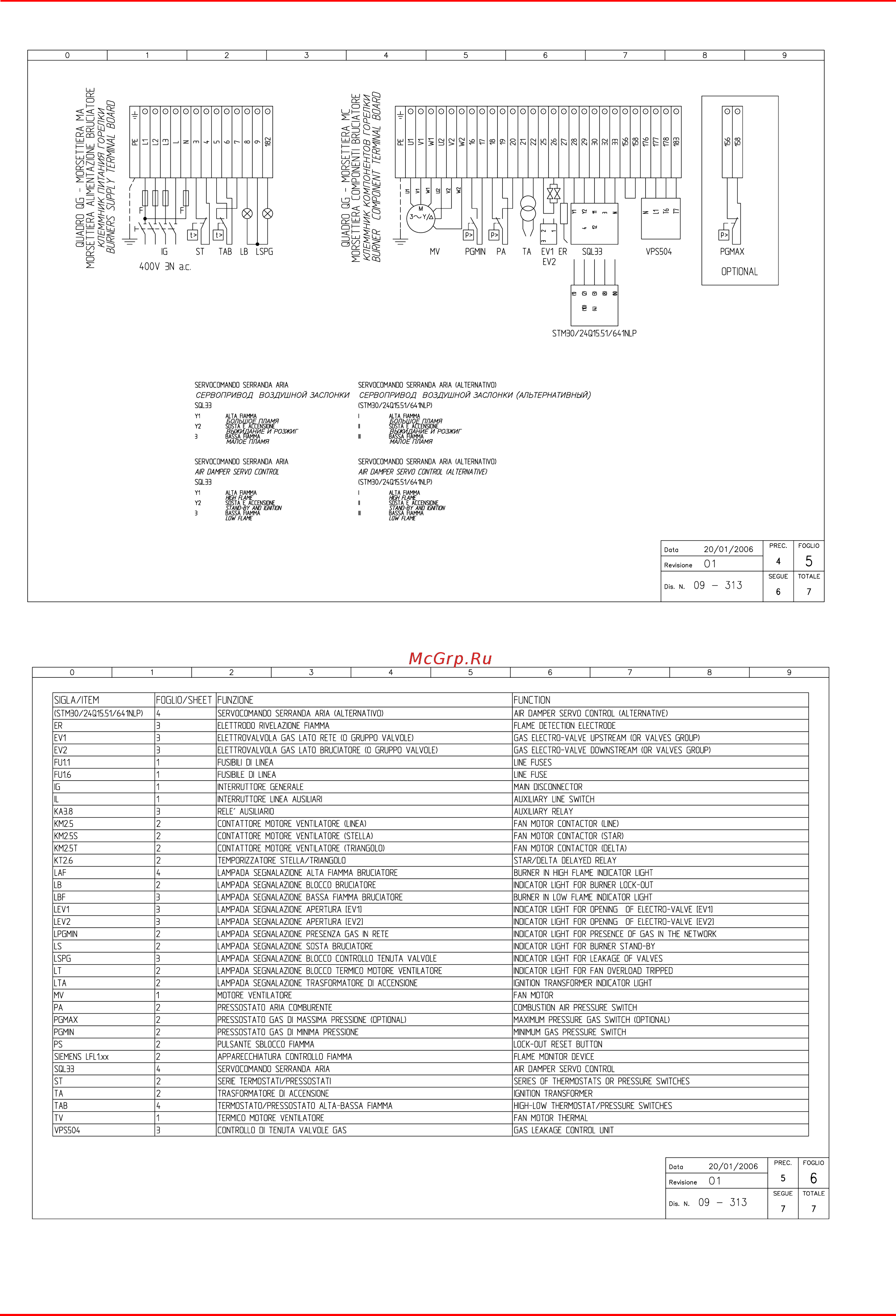 CIB Unigas Tecnopres P515A Инструкция по эксплуатации онлайн [46/60] 360783