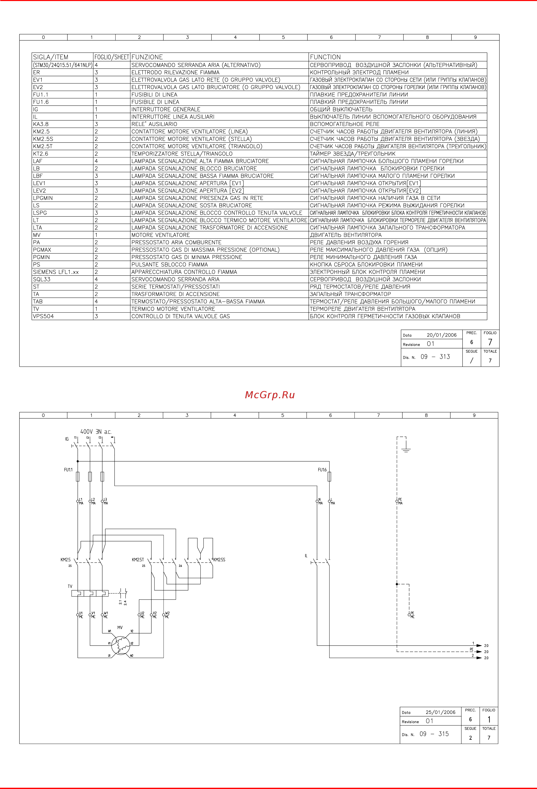CIB Unigas Tecnopres P515A Инструкция по эксплуатации онлайн [47/60] 360783