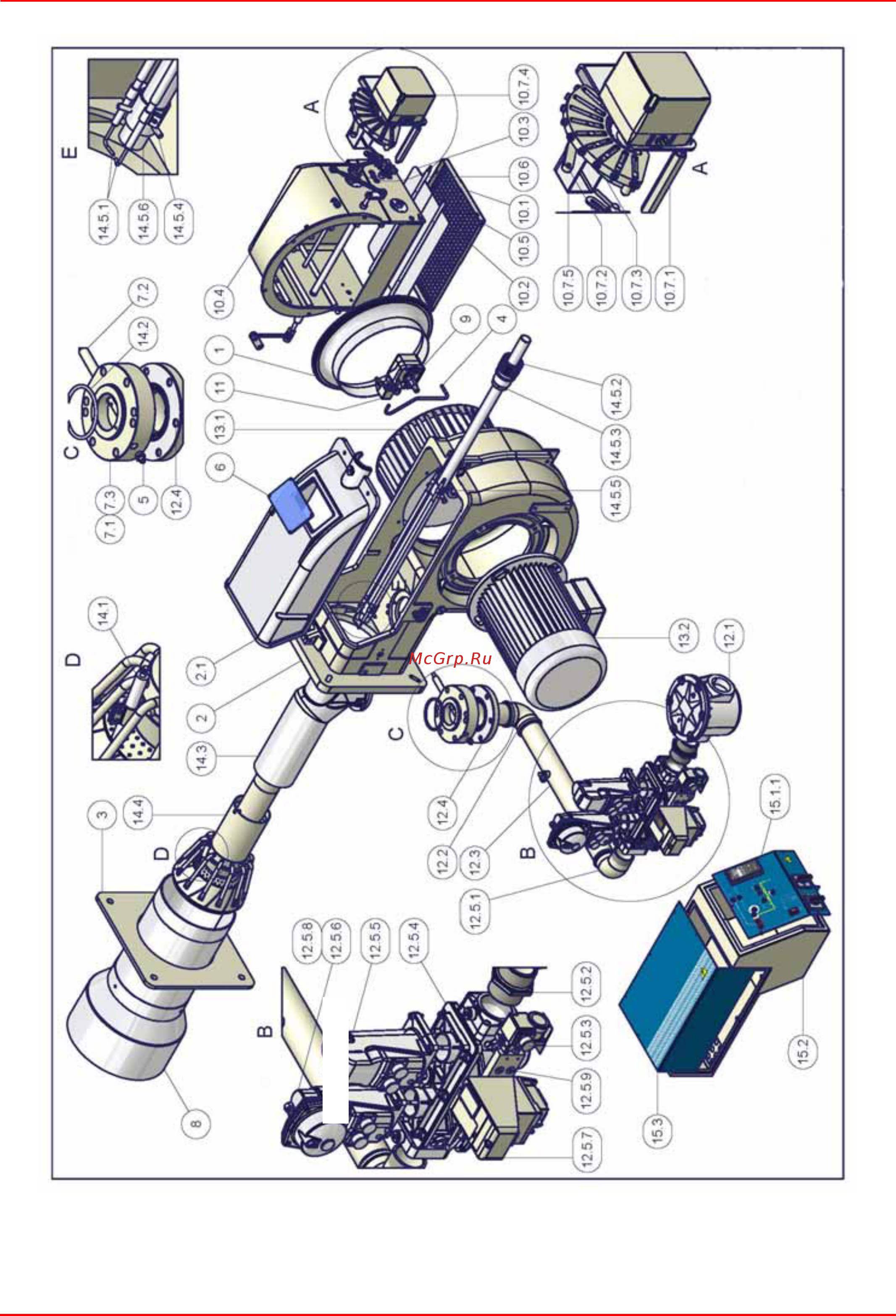CIB Unigas Tecnopres P515A Инструкция по эксплуатации онлайн [53/60] 360783