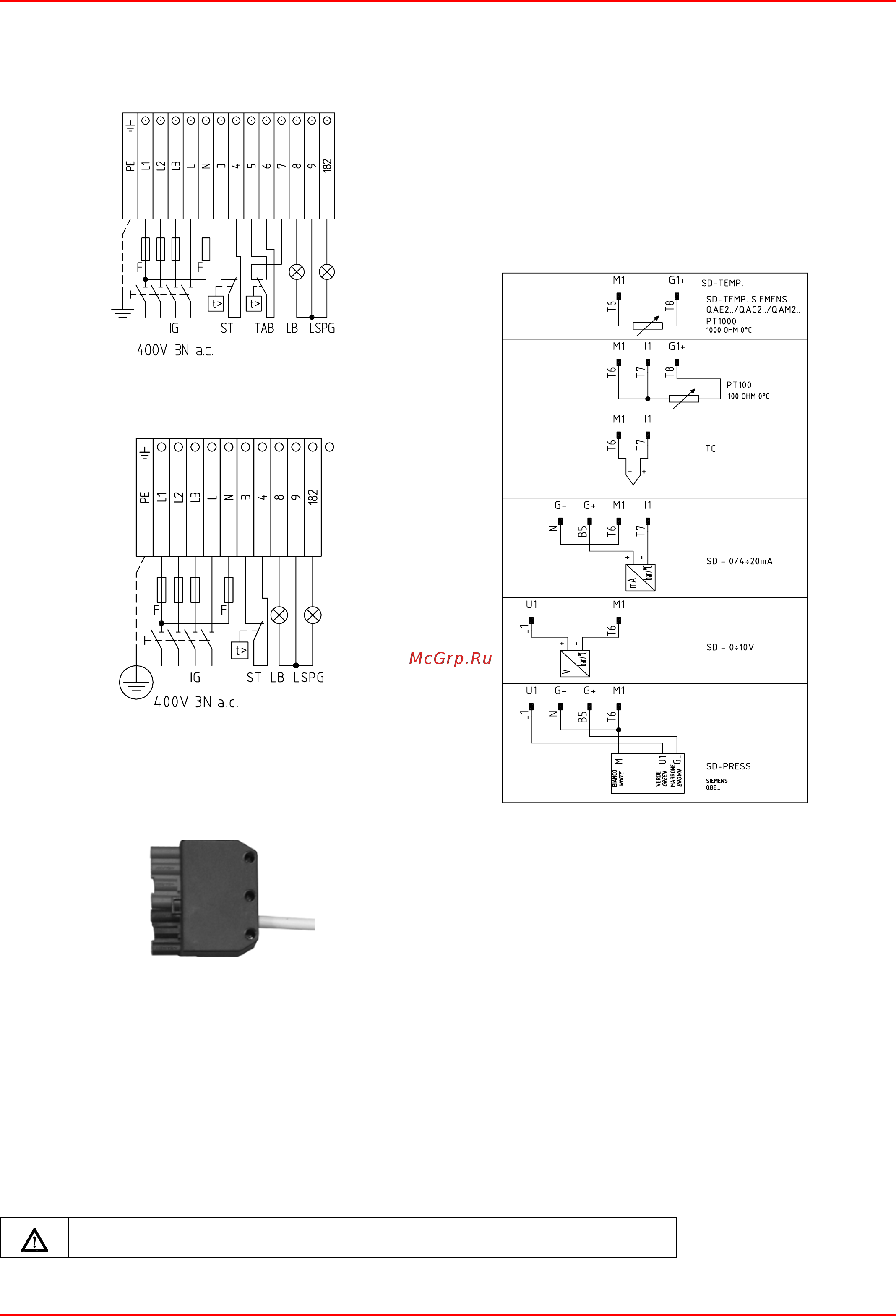 CIB Unigas TP525A [22/48] Вращение двигателя вентилятора