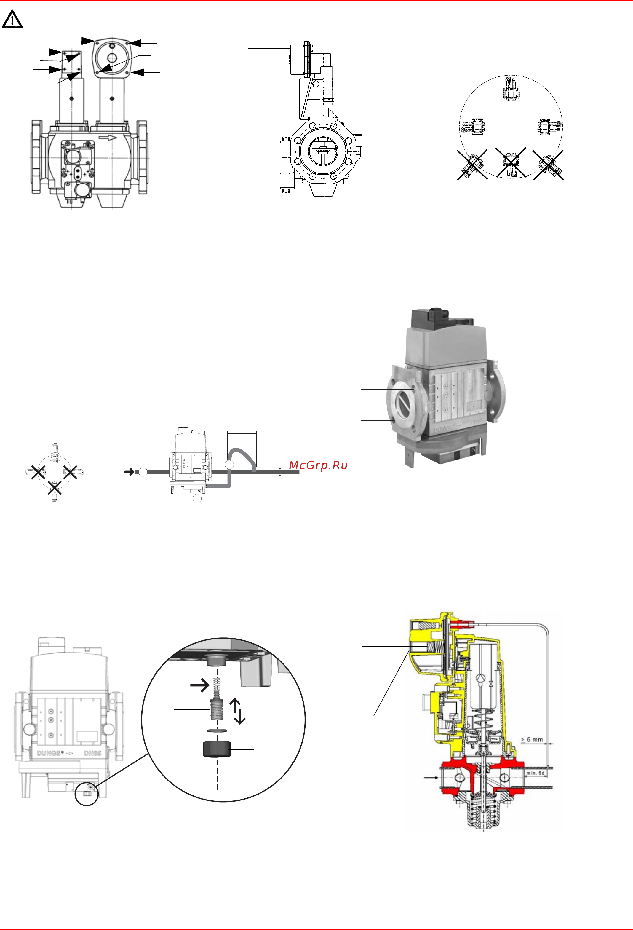 CIB Unigas TP1030 [18/60] Диапазон регулирования давления