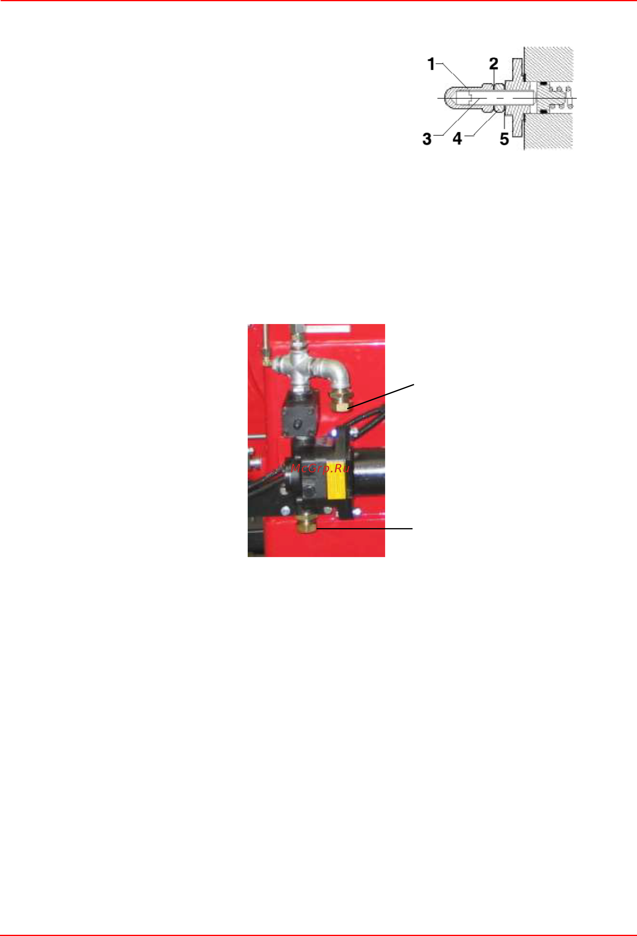 CIB Unigas Mille RG1030 G-.MD.L.RU.A [15/40] Подсоединение шлангов