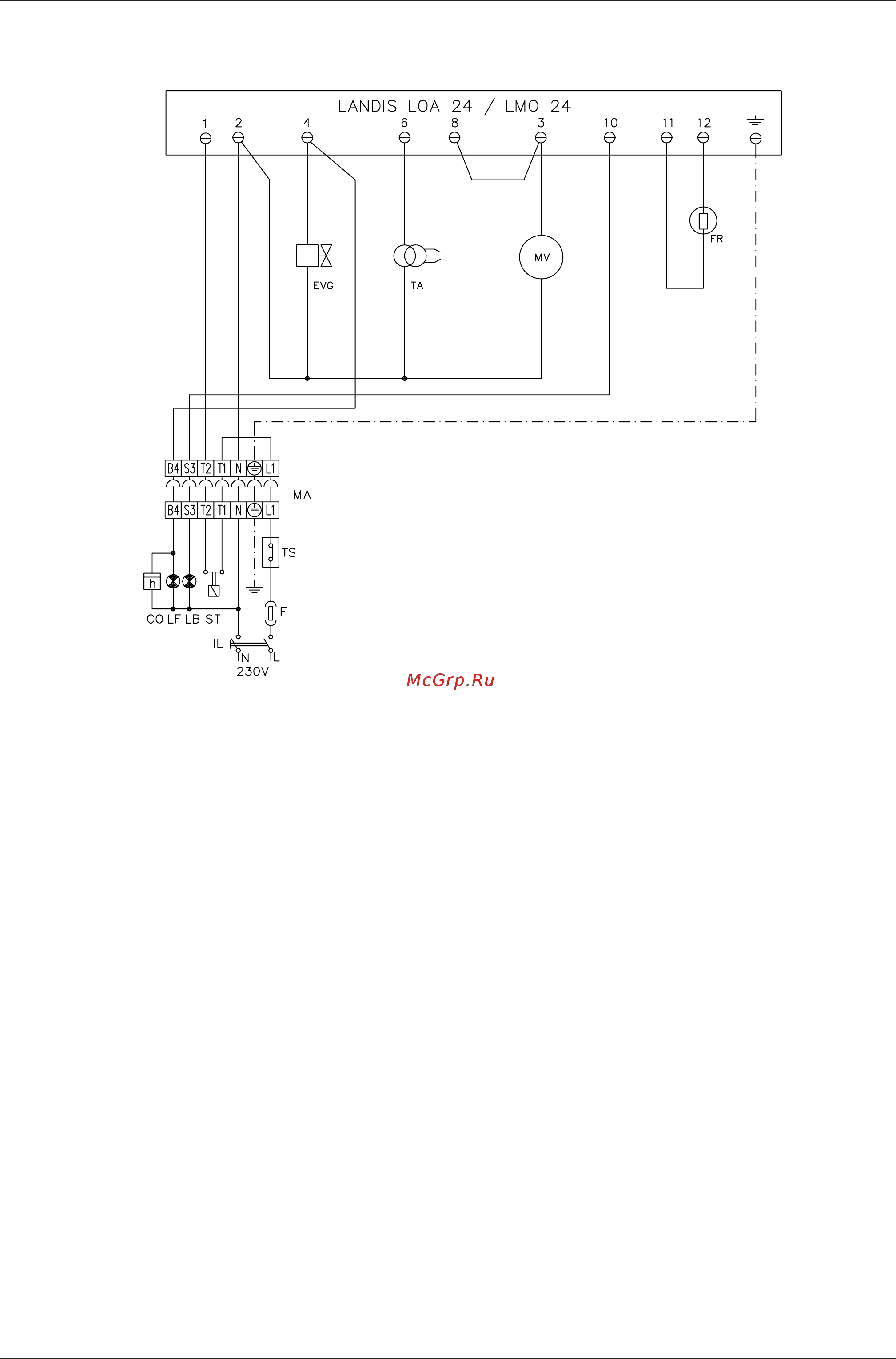 CIB Unigas Miniflam G18 G-.TN.S.RU.Y Инструкция по эксплуатации онлайн [15/27] 361404