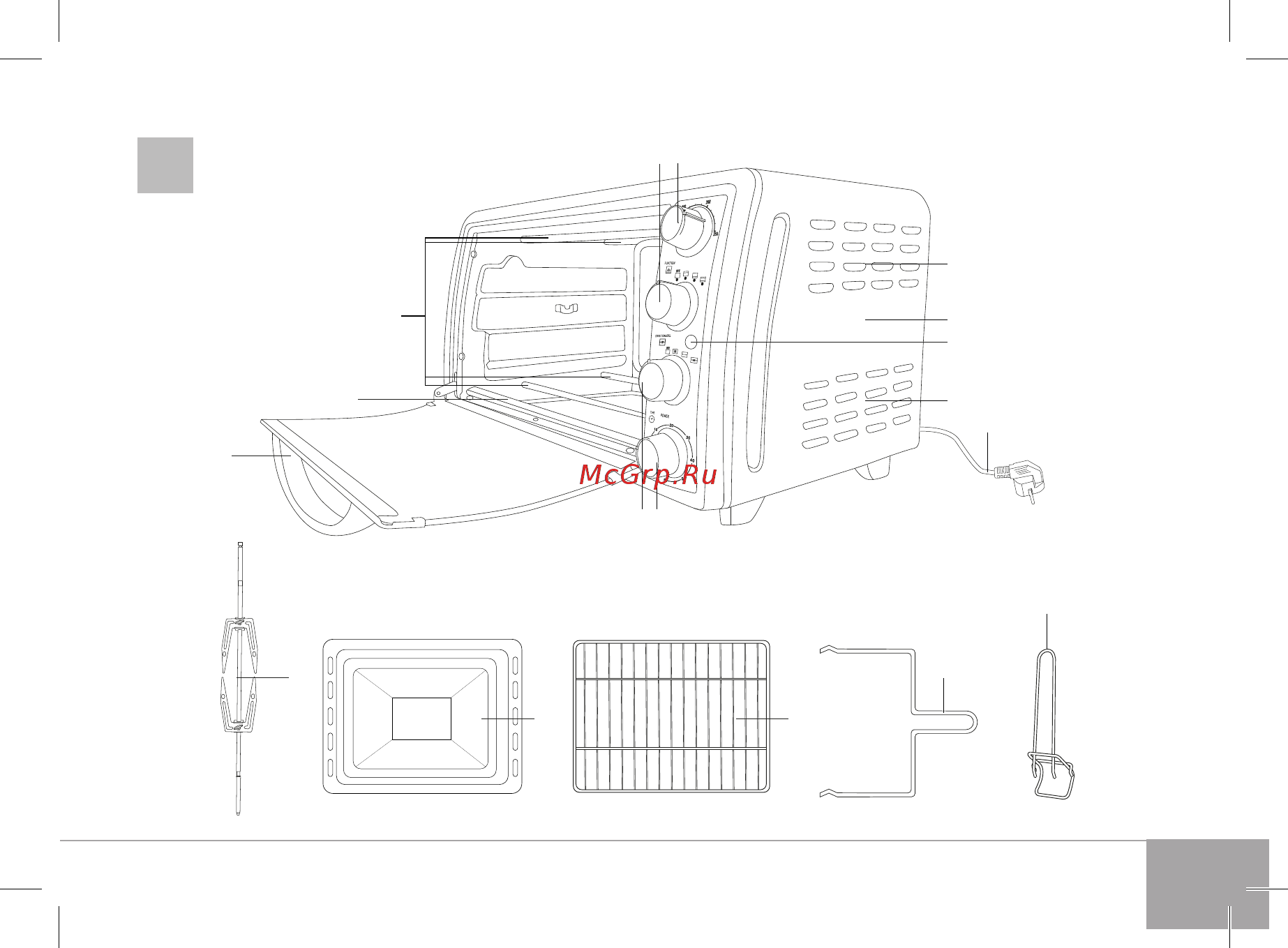 Redmond RO-5704 Инструкция по эксплуатации онлайн [3/28] 361869