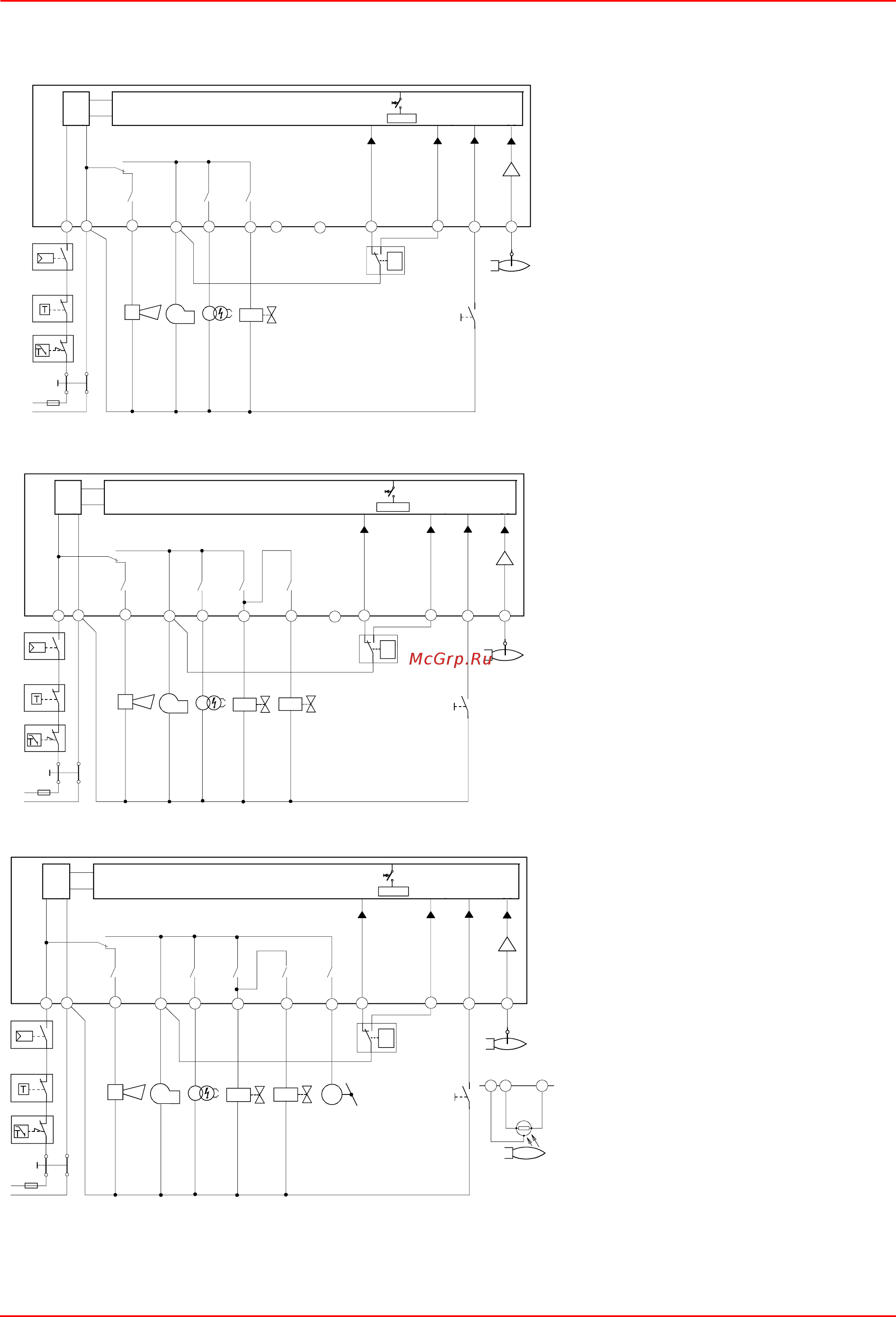 CIB Unigas Miniflam HS5 MG.TN.L.RU.A.0.15 [41/44] Al сигнализация блокировки bv клапан топливный ek2 кнопка дистанционная разблокировки fs сигнал наличия пламени gp реле давления газа lp реле давления воздуха lr регулятор мощности горелки m двигатель вентилятора r термостат или предохранительное реле давления sb предохранительный термостат w термостат или регулировочное реле давления z запальный трансформатор