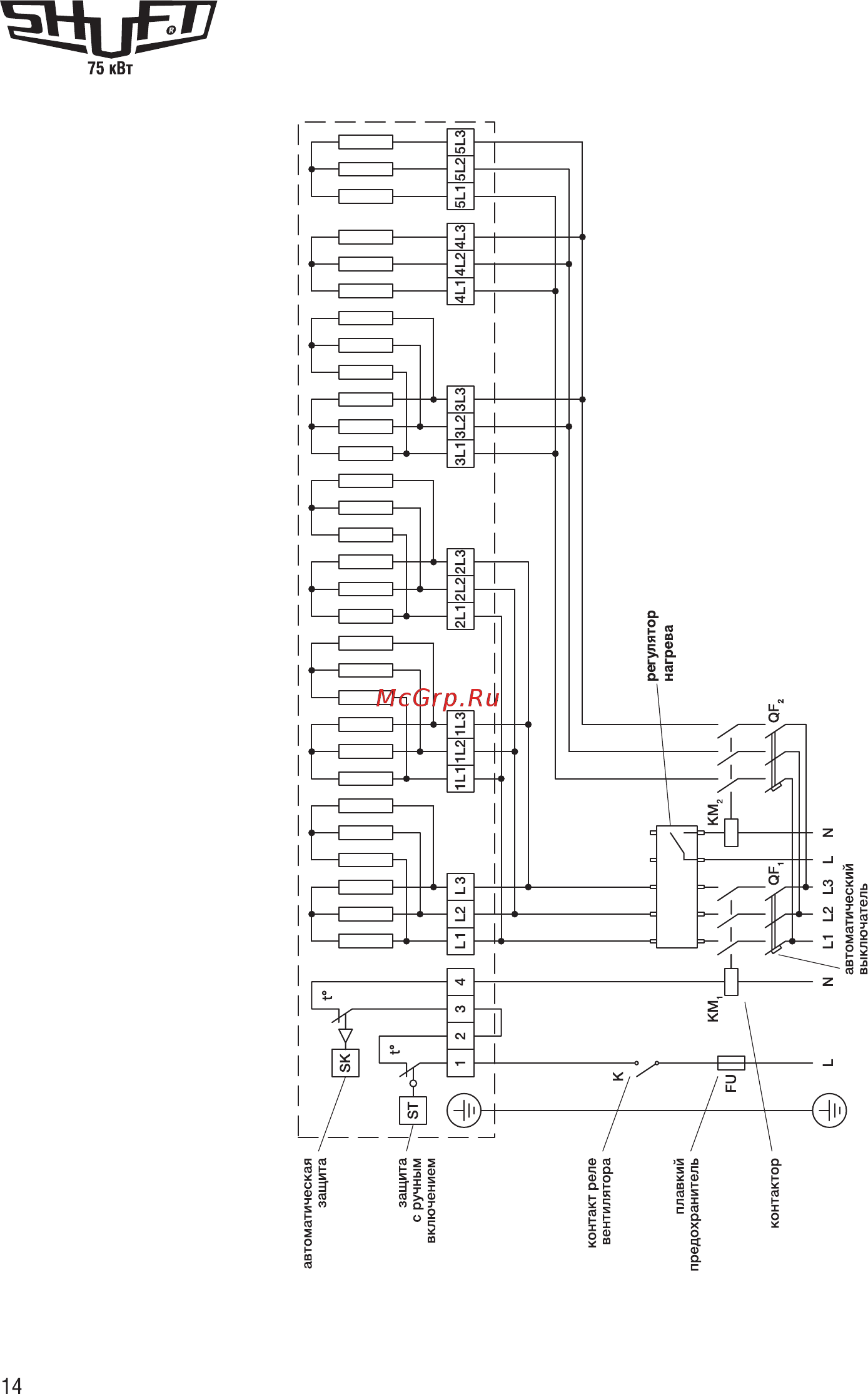 Shuft EHR 400x200-15 Инструкция по эксплуатации онлайн [14/21] 362376