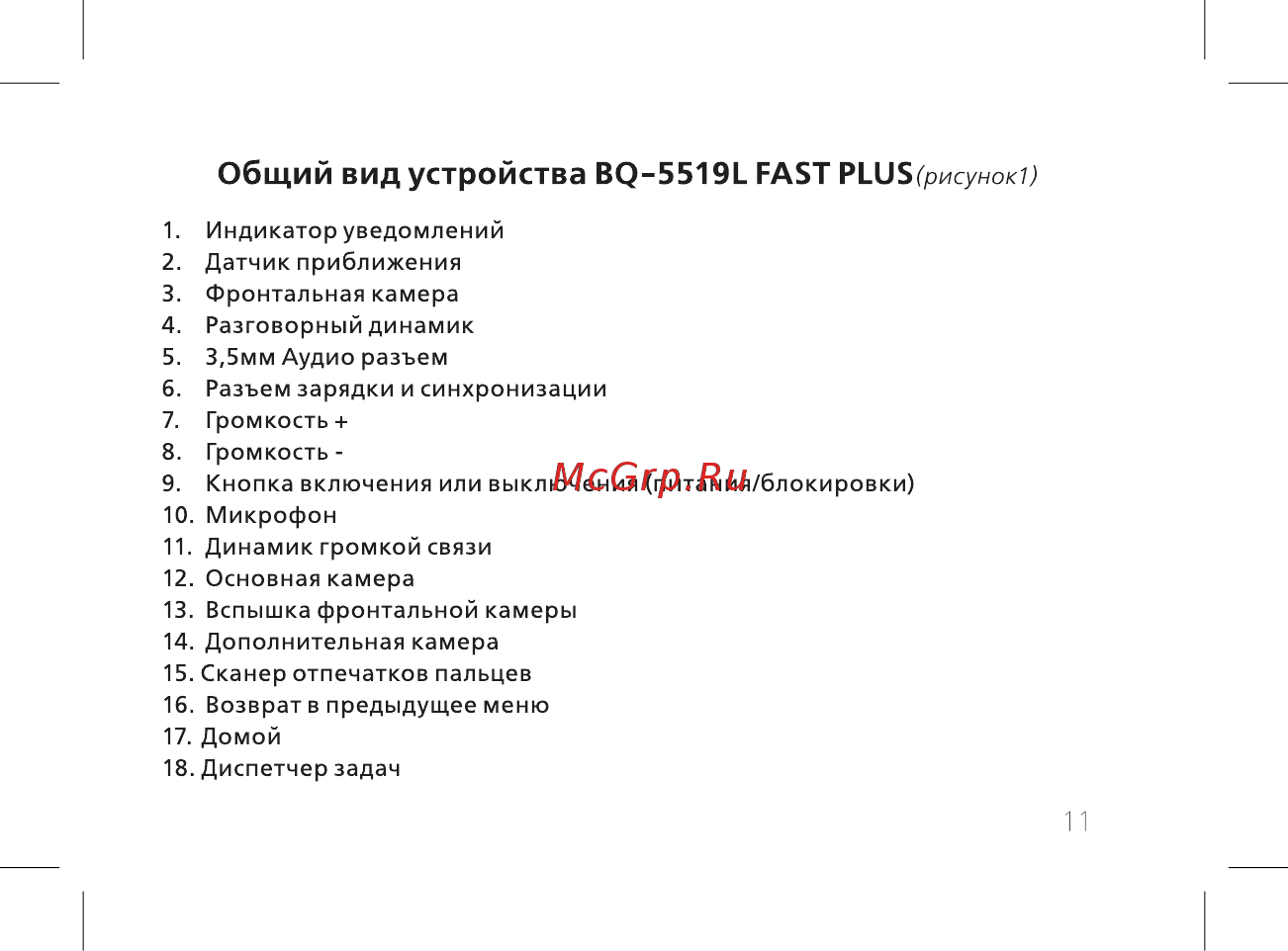 BQ 737510 [13/60] Общий вид устройства bq 5519l fast