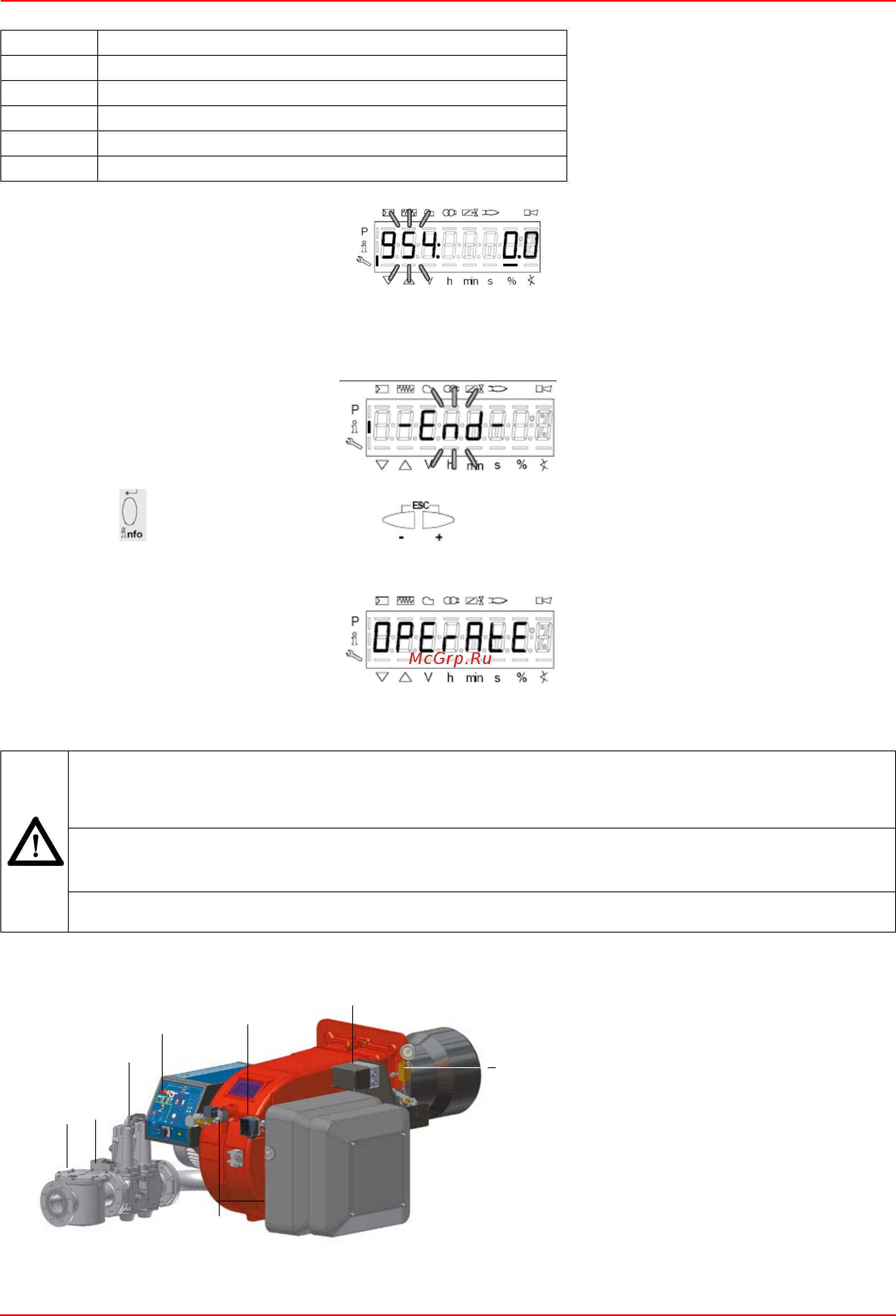 CIB Unigas Cinquecento HR512A MG.MD.S.RU.A.1.80.ES [29/44] Регулирование