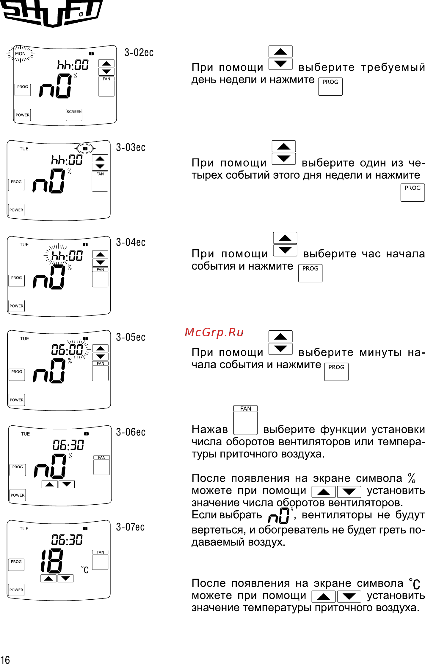 Shuft ECO 160/1-5,0/2-A Инструкция по эксплуатации онлайн [16/28] 362519
