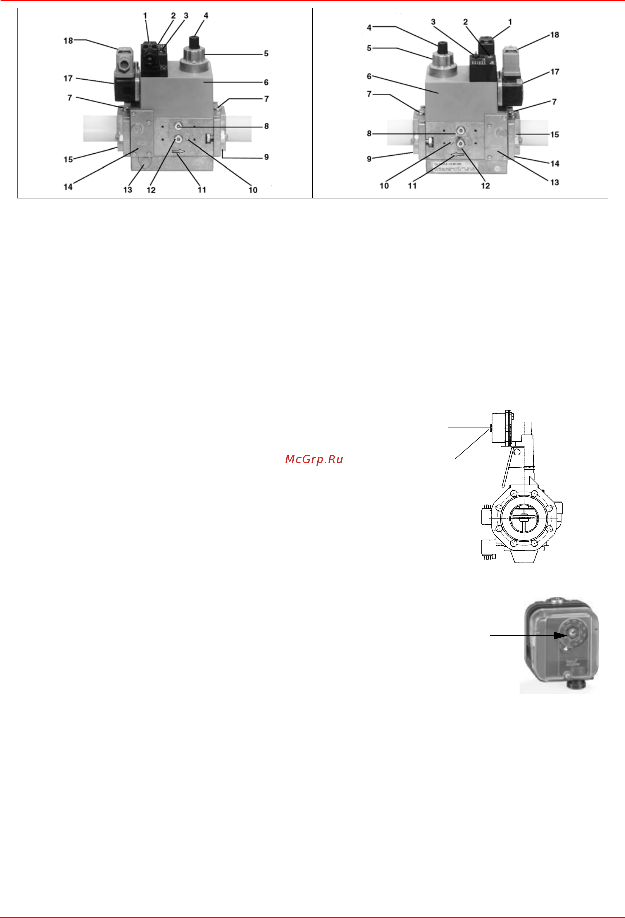 CIB Unigas Tecnopress KP72 MN.MD.S.RU.A.0.65 [37/81] Блок клапанов siemens vgd вариант с skp2 со встроенным стабилизатором давления
