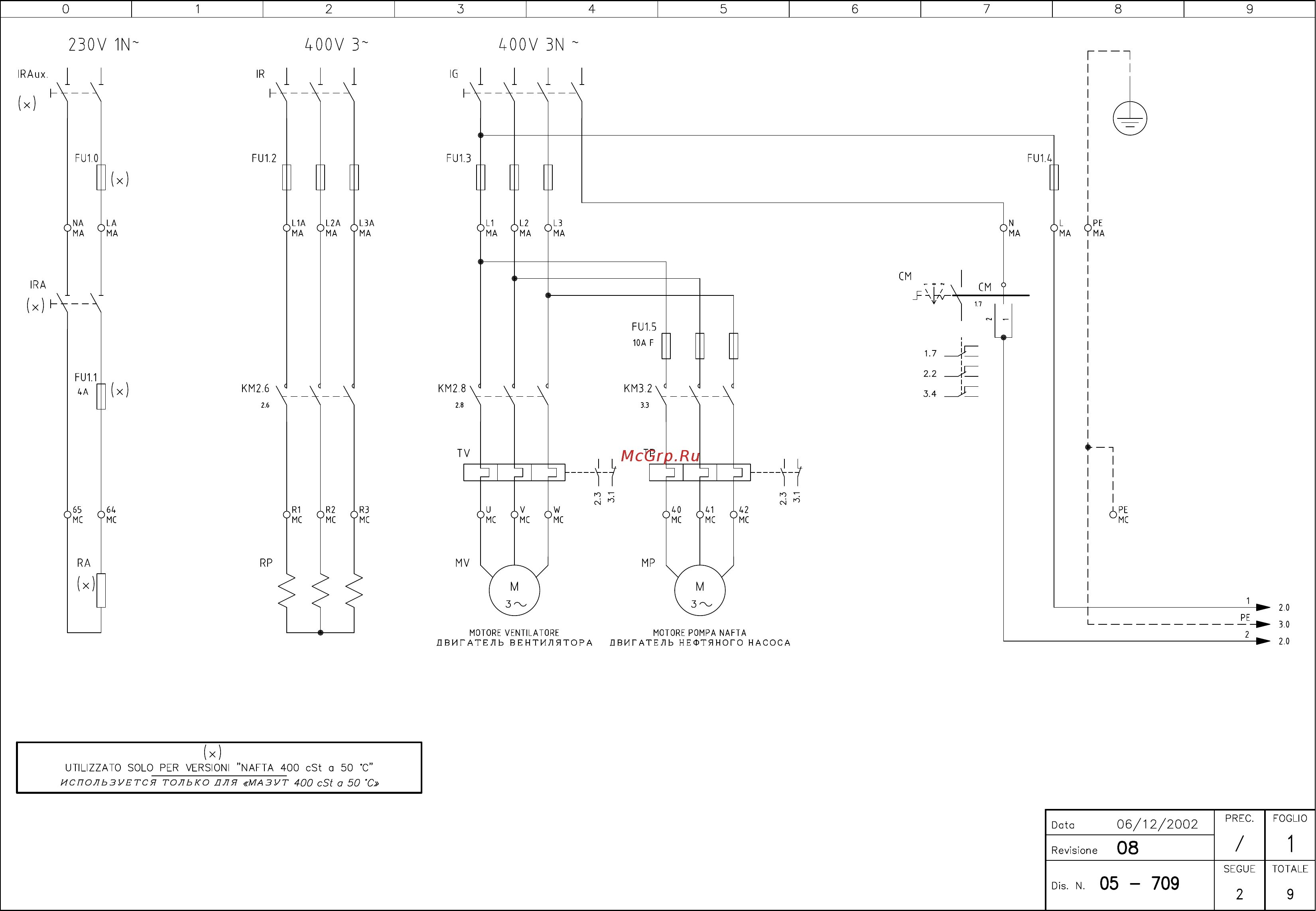 CIB Unigas Tecnopress KP72 MP.PR.S.RU.A.0.40 Инструкция по эксплуатации онлайн [72/81] 363183