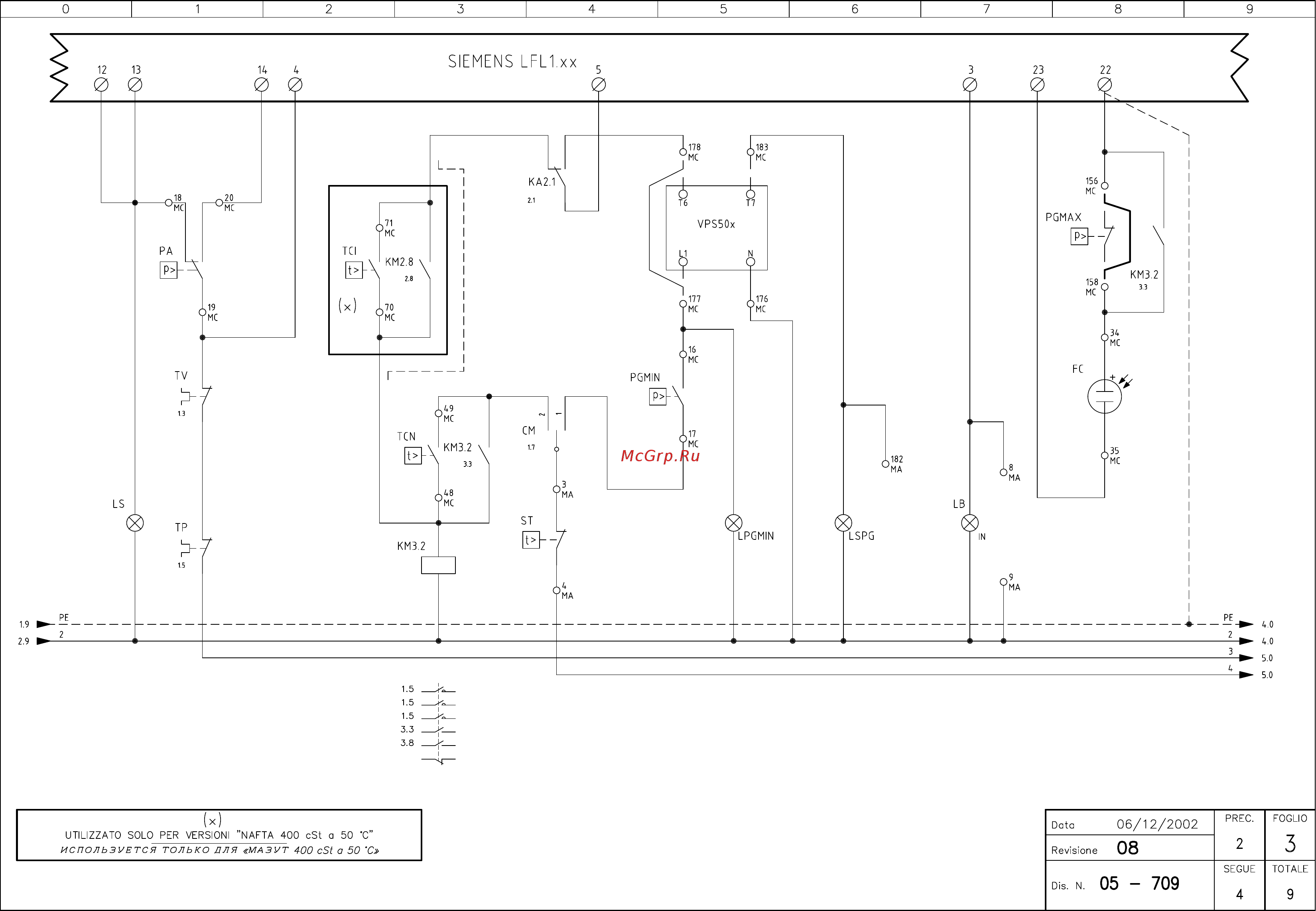 CIB Unigas Tecnopress KP72 MP.PR.S.RU.A.1.80 Инструкция по эксплуатации онлайн [74/81] 363190