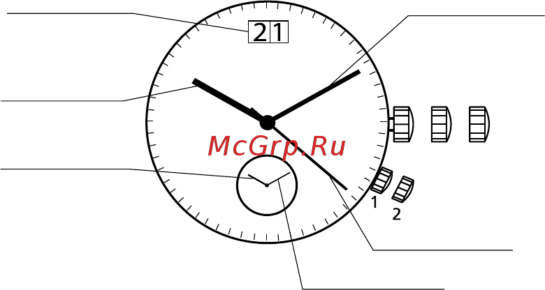 Ника 0100.0.3.45B [101/106] Руководство по управлению и настройке механизма часов