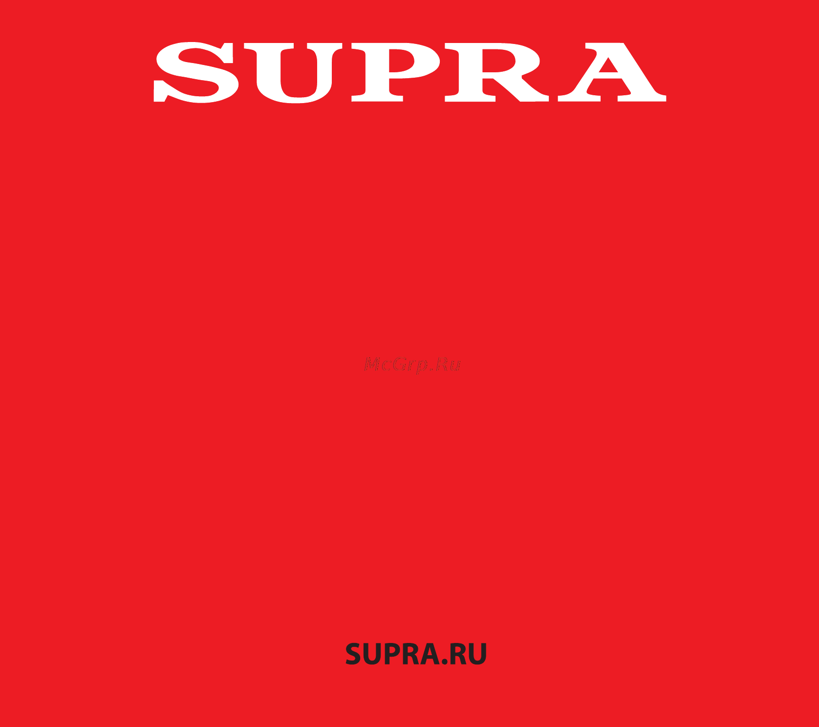 Supra 20TS44 Инструкция по эксплуатации онлайн [16/16] 363267