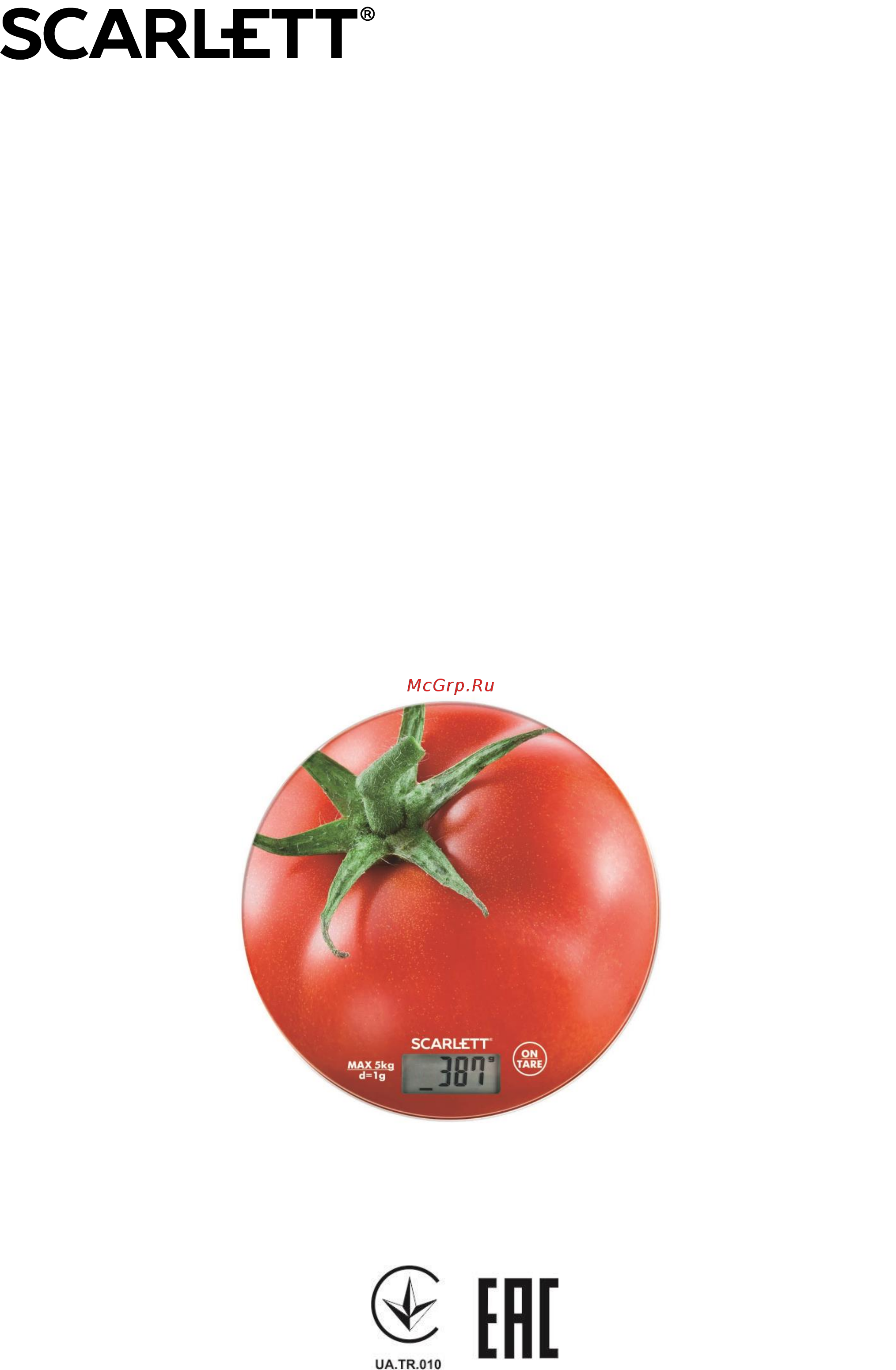 Scarlett SC-KS57P38 Инструкция по эксплуатации онлайн